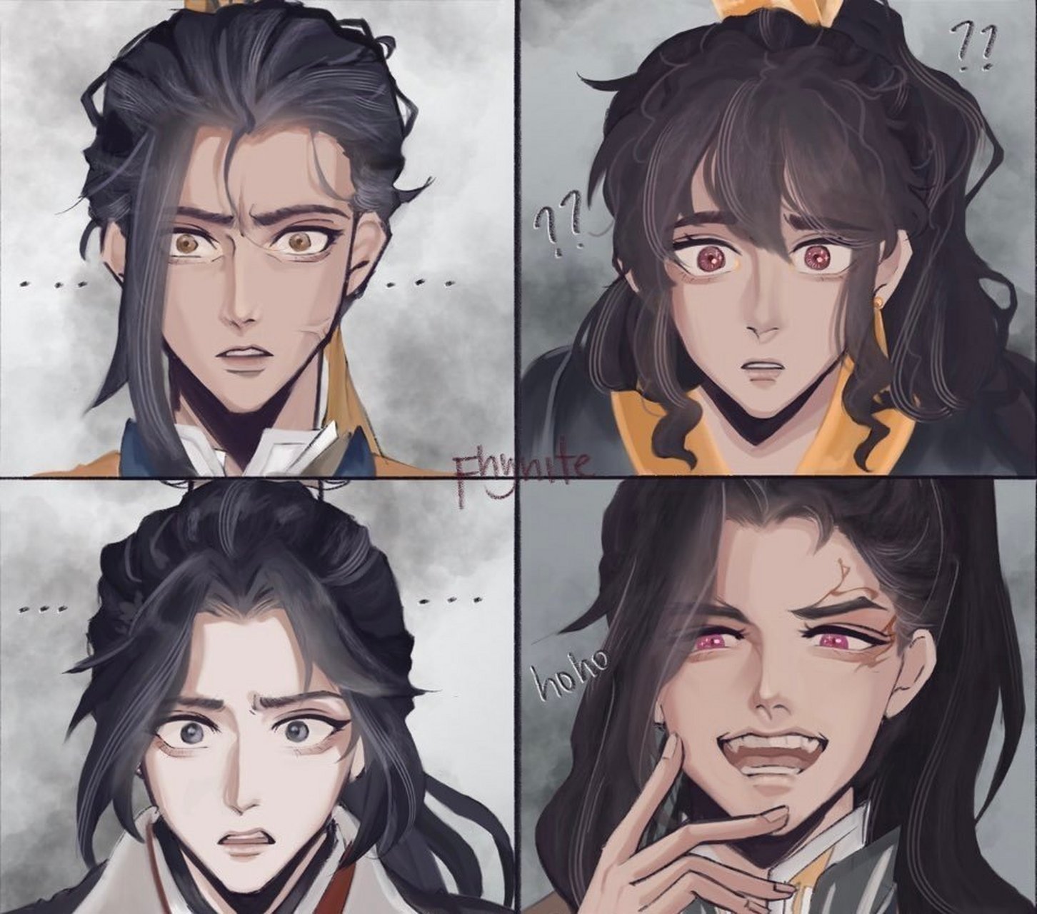 大家看到花怜借法力时的反应,裴茗cp粉实锤[嘻嘻] #天官赐福#   twi
