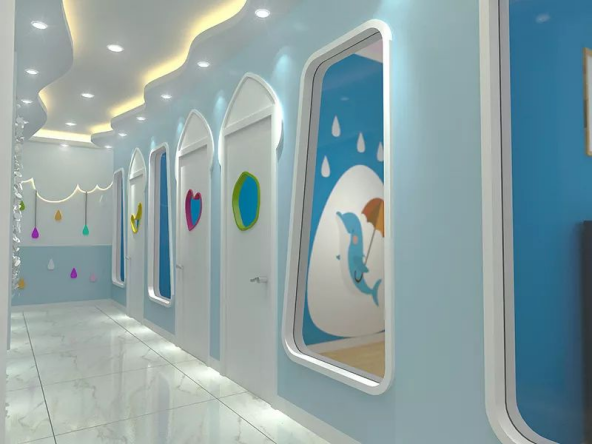 儿童钢琴培训班内部装修设计细节的装饰布局