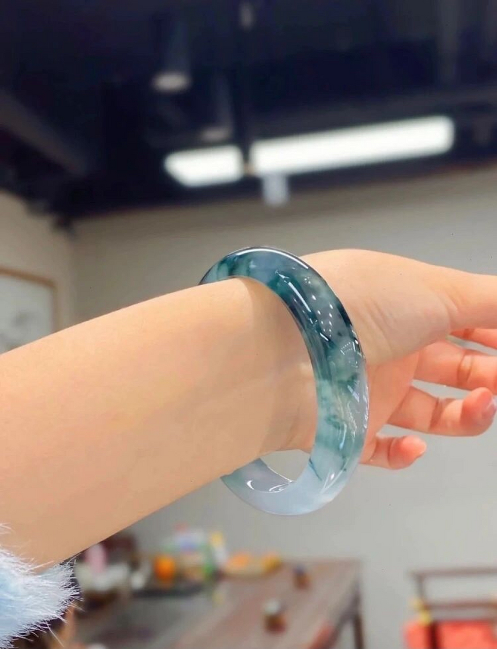 翡翠手镯定制# #翡翠# #翡翠定制# #翡