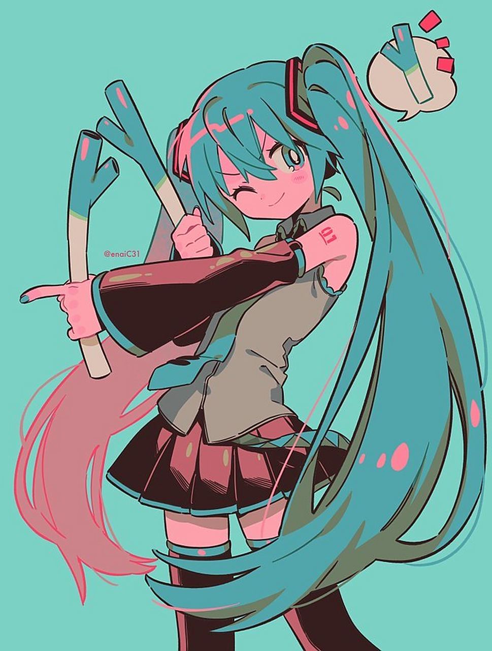 初音未来,甩葱歌yyds