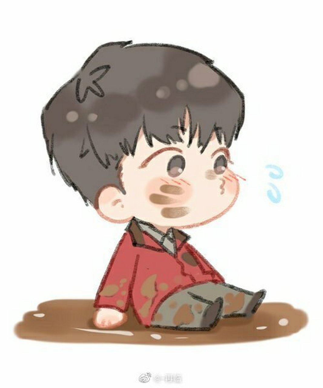 盗墓笔记# 终极笔记q版图,(画师:再临)