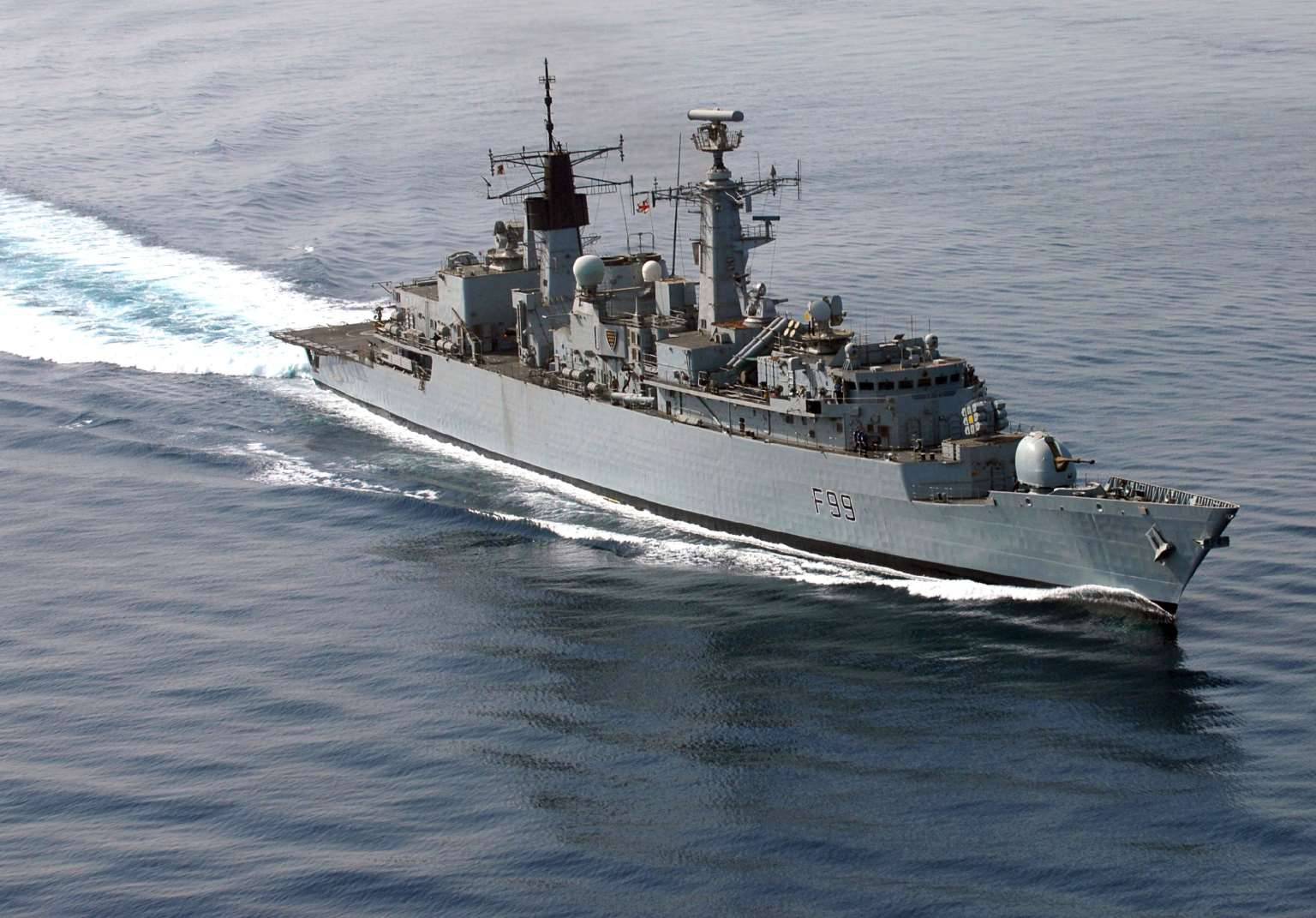 奔袭马岛:英国大刀级护卫舰