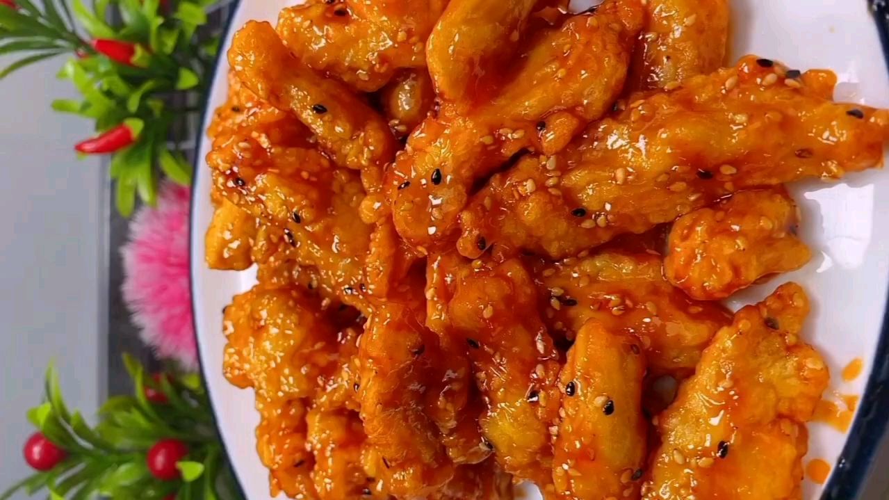 糖醋鸡胸肉的家常做法