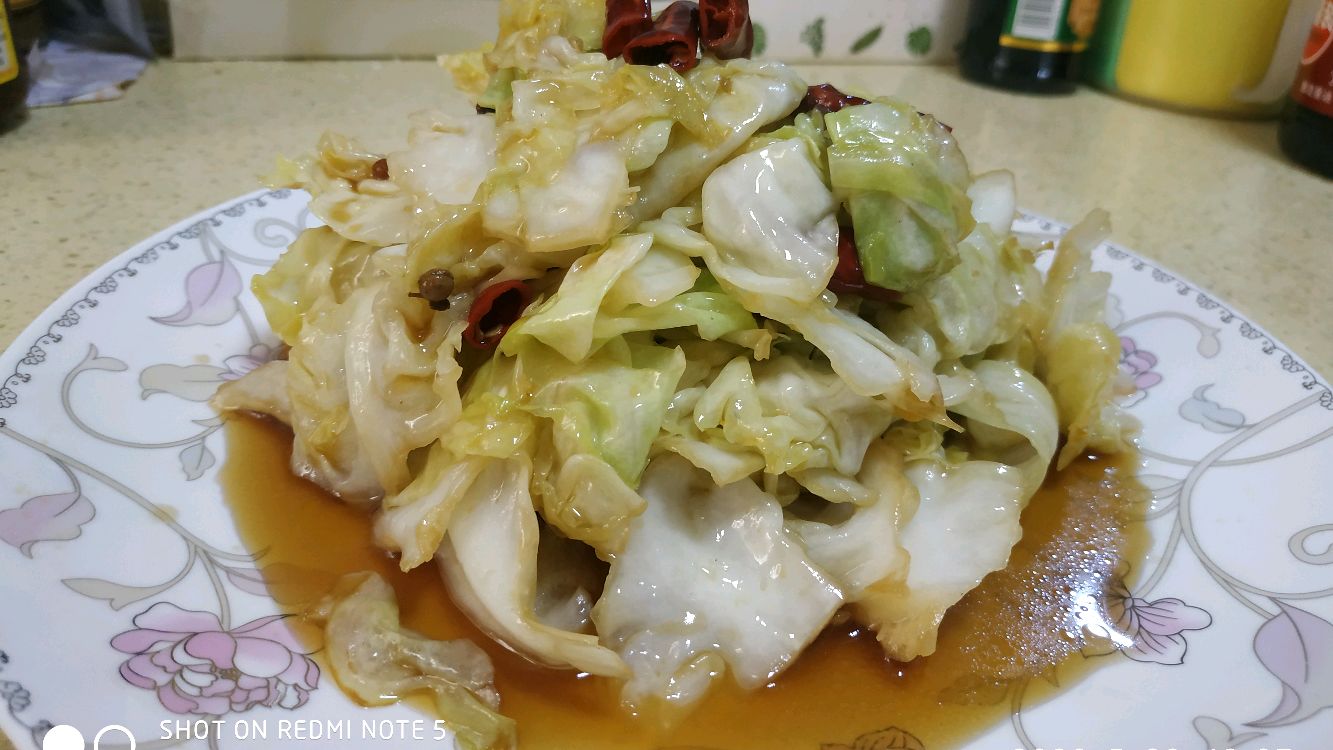 包菜也可以很美味,手撕包菜,搭配白米饭太下饭了