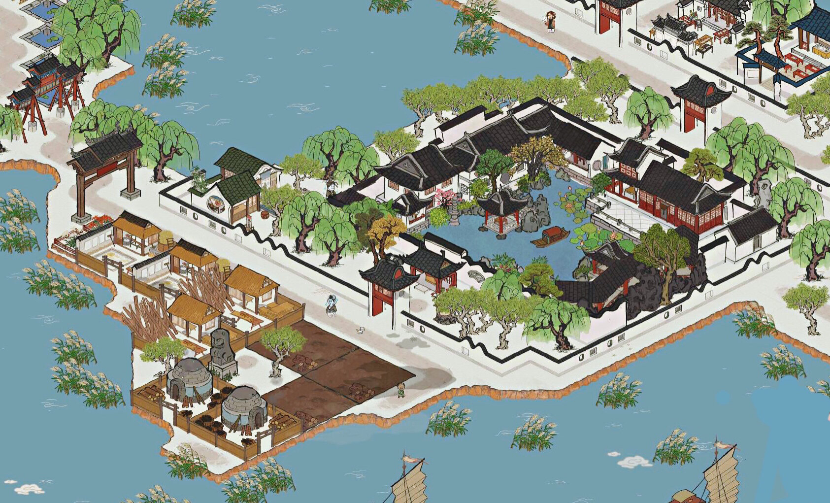 江南百景图-苏州府完整布局3