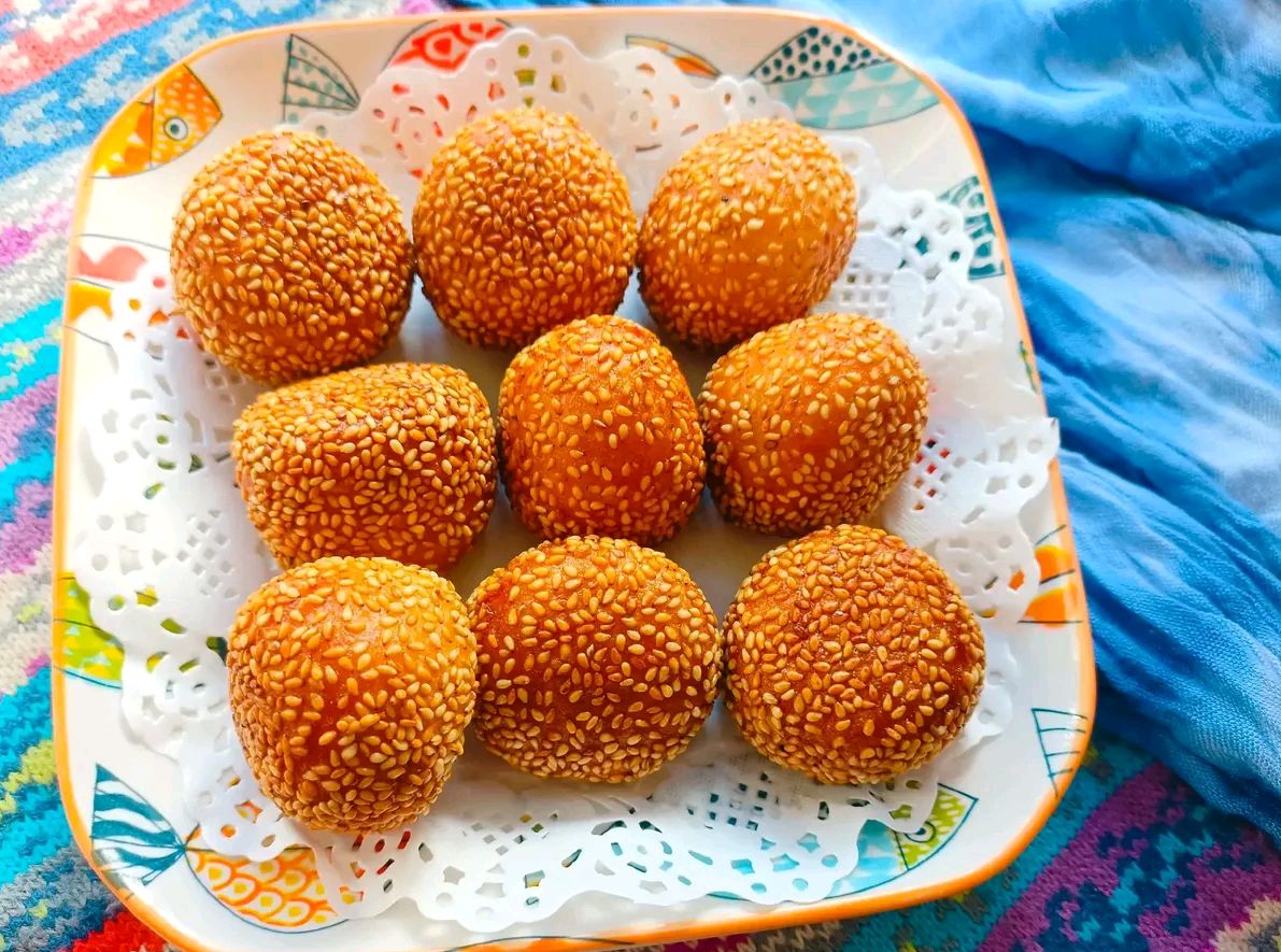 糯米小麻球