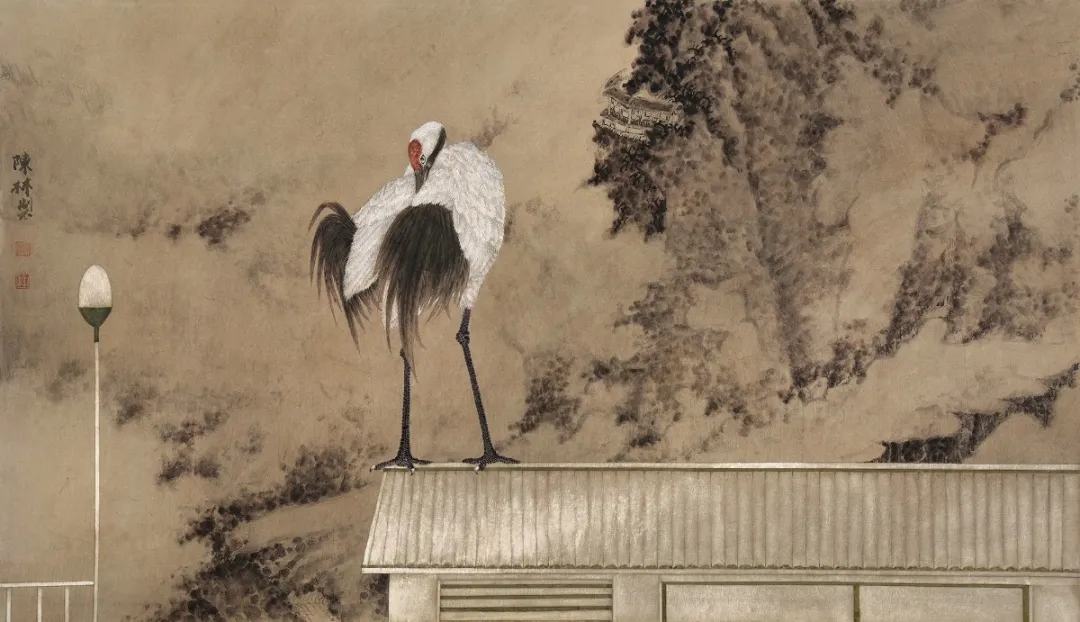 花鸟画家陈林作品|有传统绘画选用的物象,又有现代生活中的物象