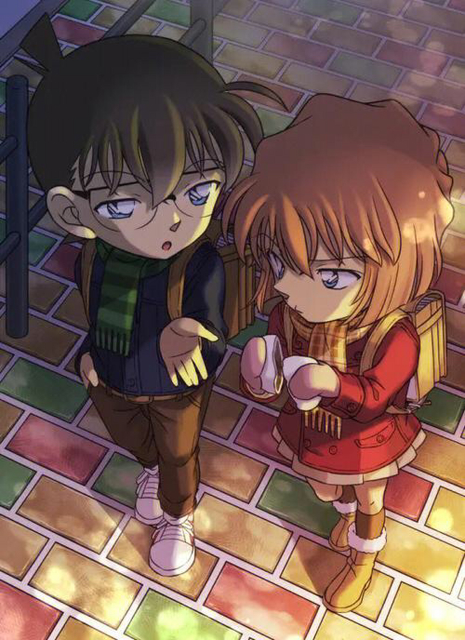 名侦探柯南# 【名柯】 所以是柯哀还是新兰呢04