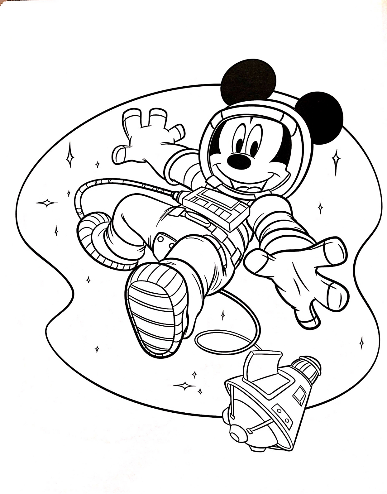 迪士尼动画线稿