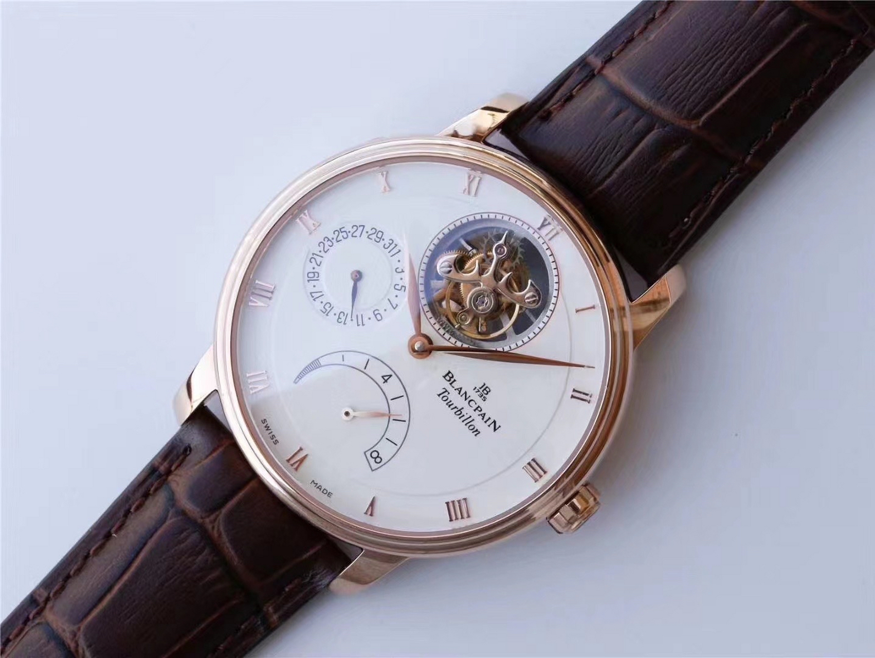 jb宝珀升级版经典系列6025-1542-55真陀飞轮男士手表腕表,升级1:机芯