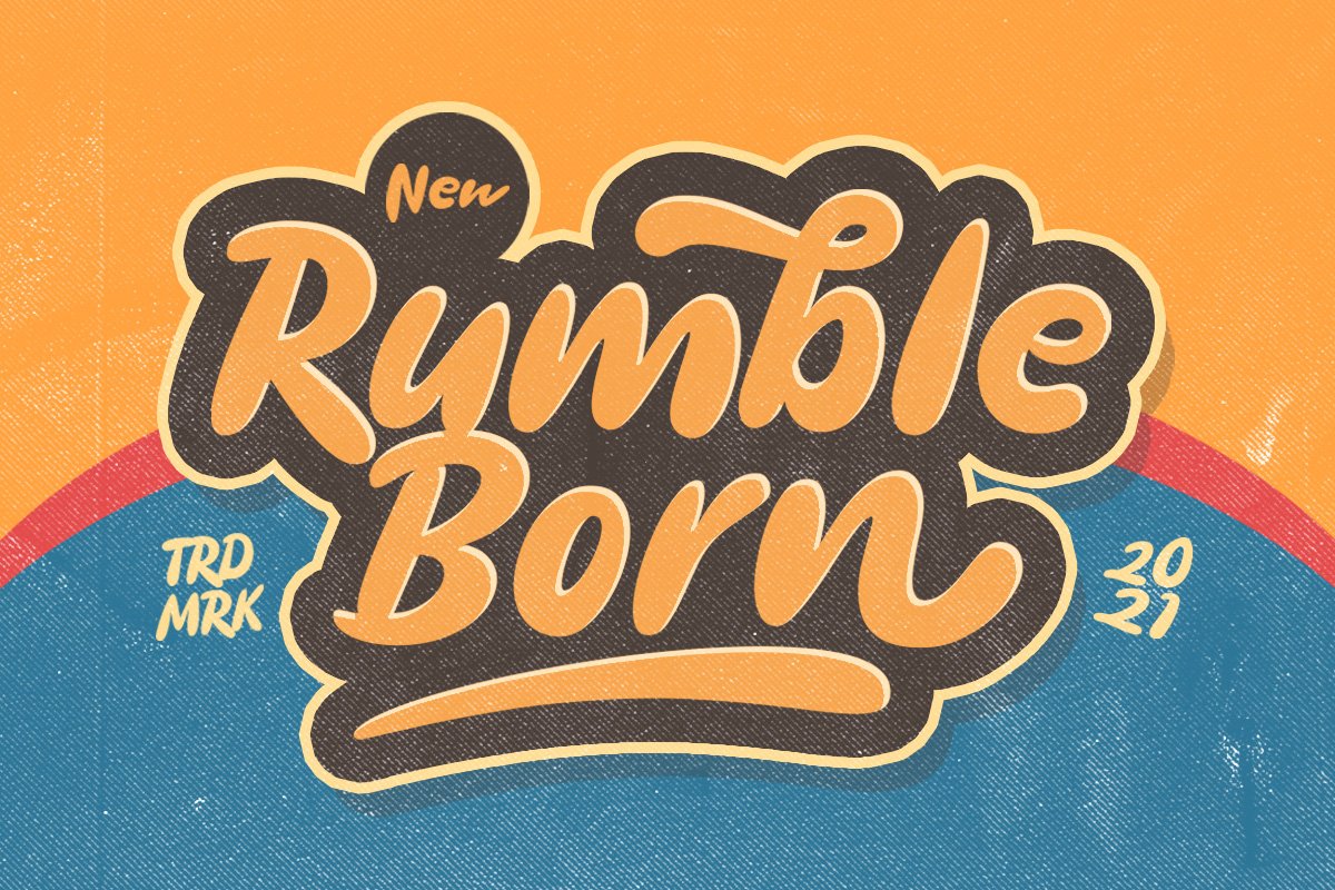 Rumble Born Font