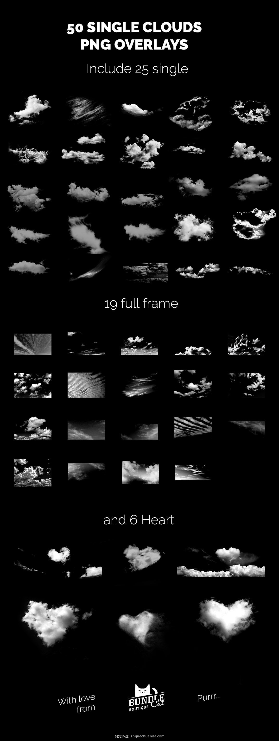 50 Single Clouds Photo Overlays-6.jpg