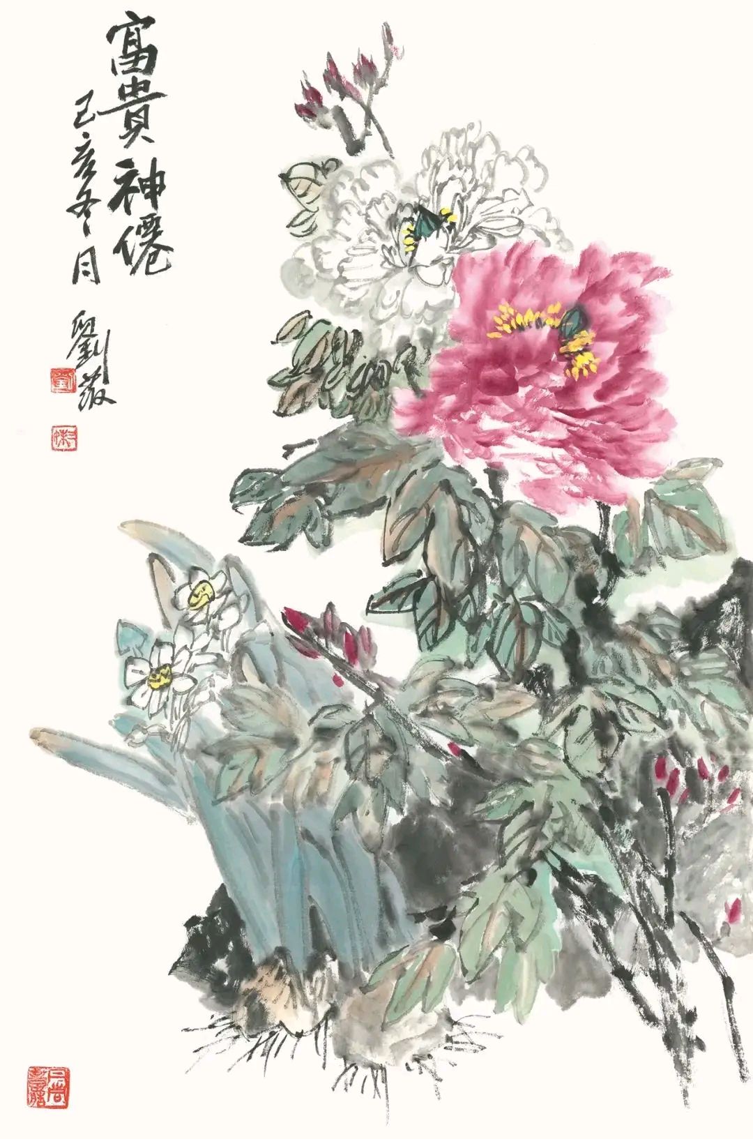 【画坛掇英】中国画画家刘薇作品选!