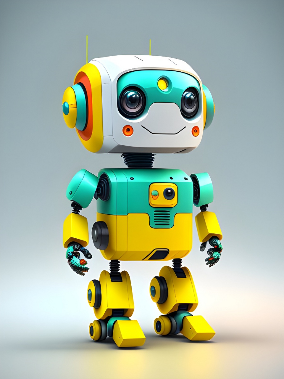 ai绘画「机器人」[比心] #二次元美图#  #ai绘画#  #百度ai绘图黑科技