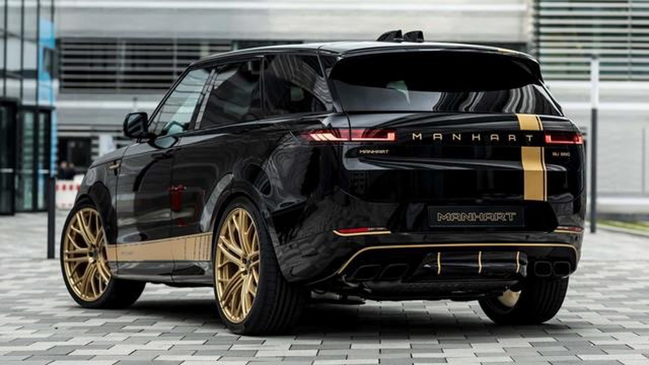 黑金搭配,这套揽胜运动改装方案你爱了吗?#汽车