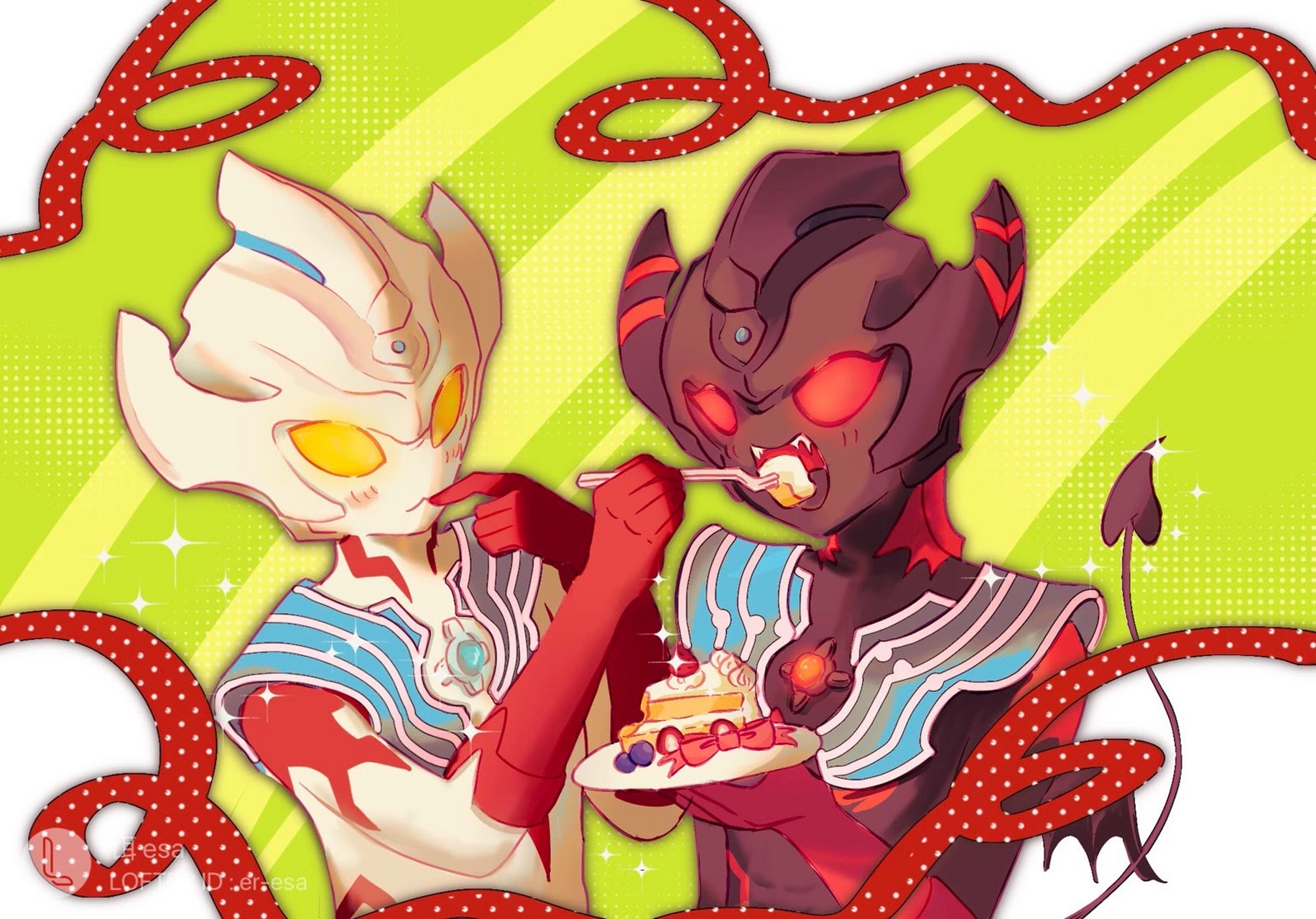 奥特曼# #动漫壁纸