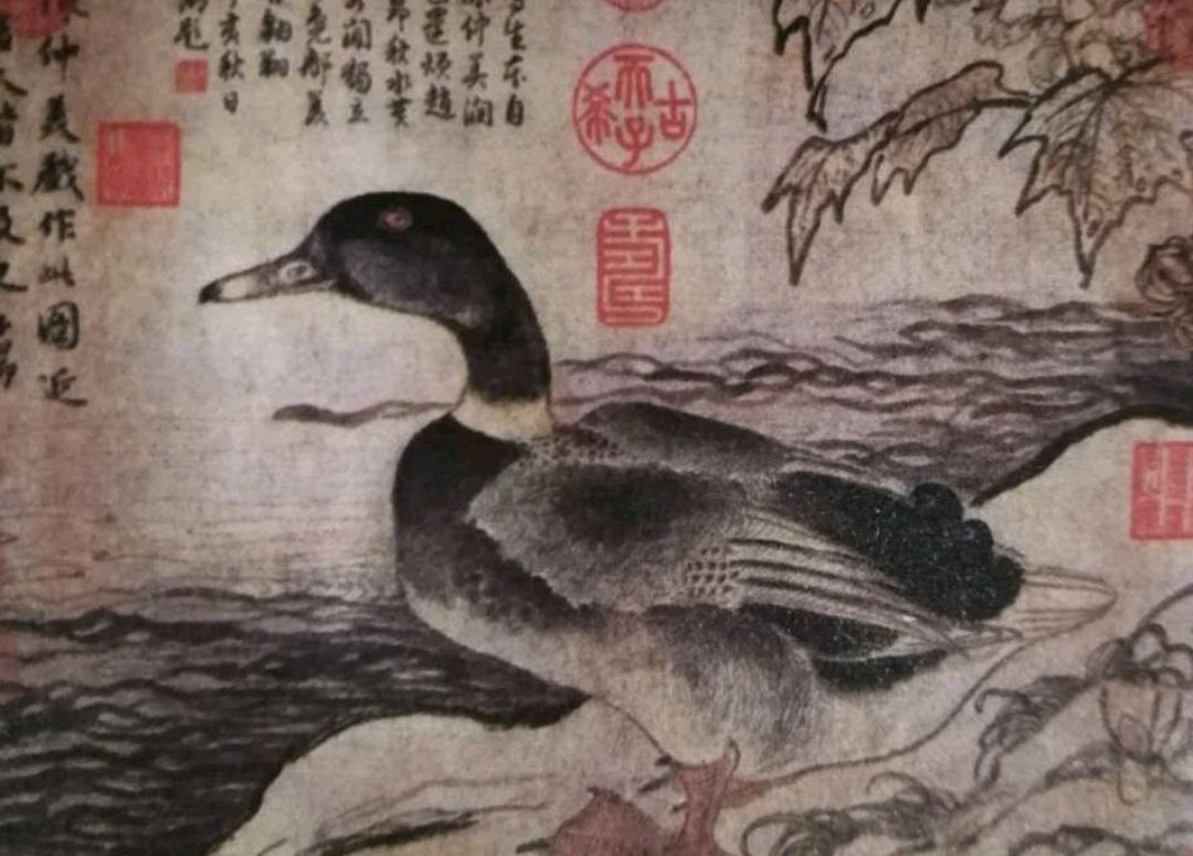 元代陈琳-《溪凫图》