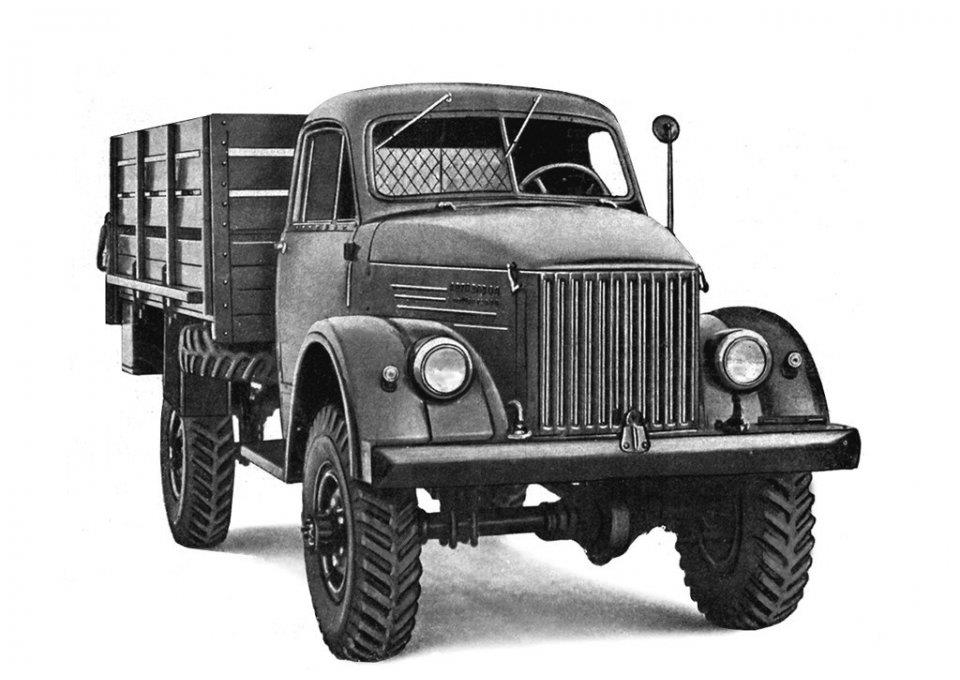 苏联造老式嘎斯汽车图片