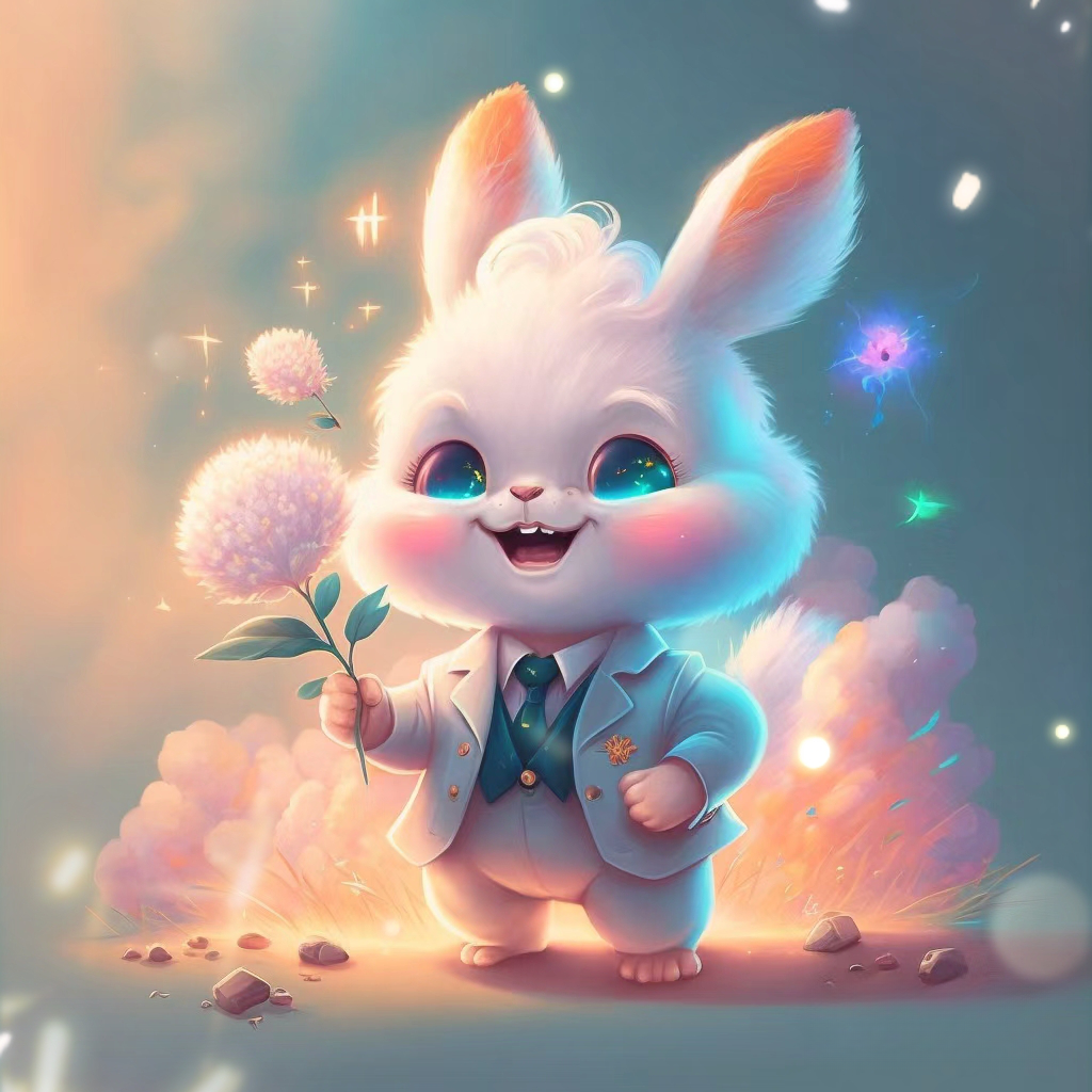 绅士兔系列,西装款风度翩翩