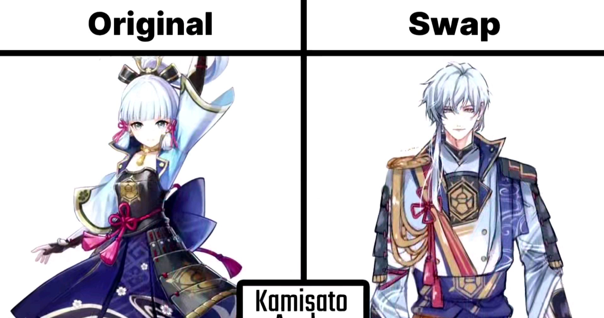 「原神」角色性别转换大盘点,这些角色反差很大