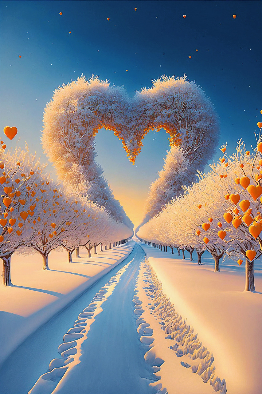 遇见的都是天意,拥有的都是幸运!让爱心壁纸铺满你的真个图集