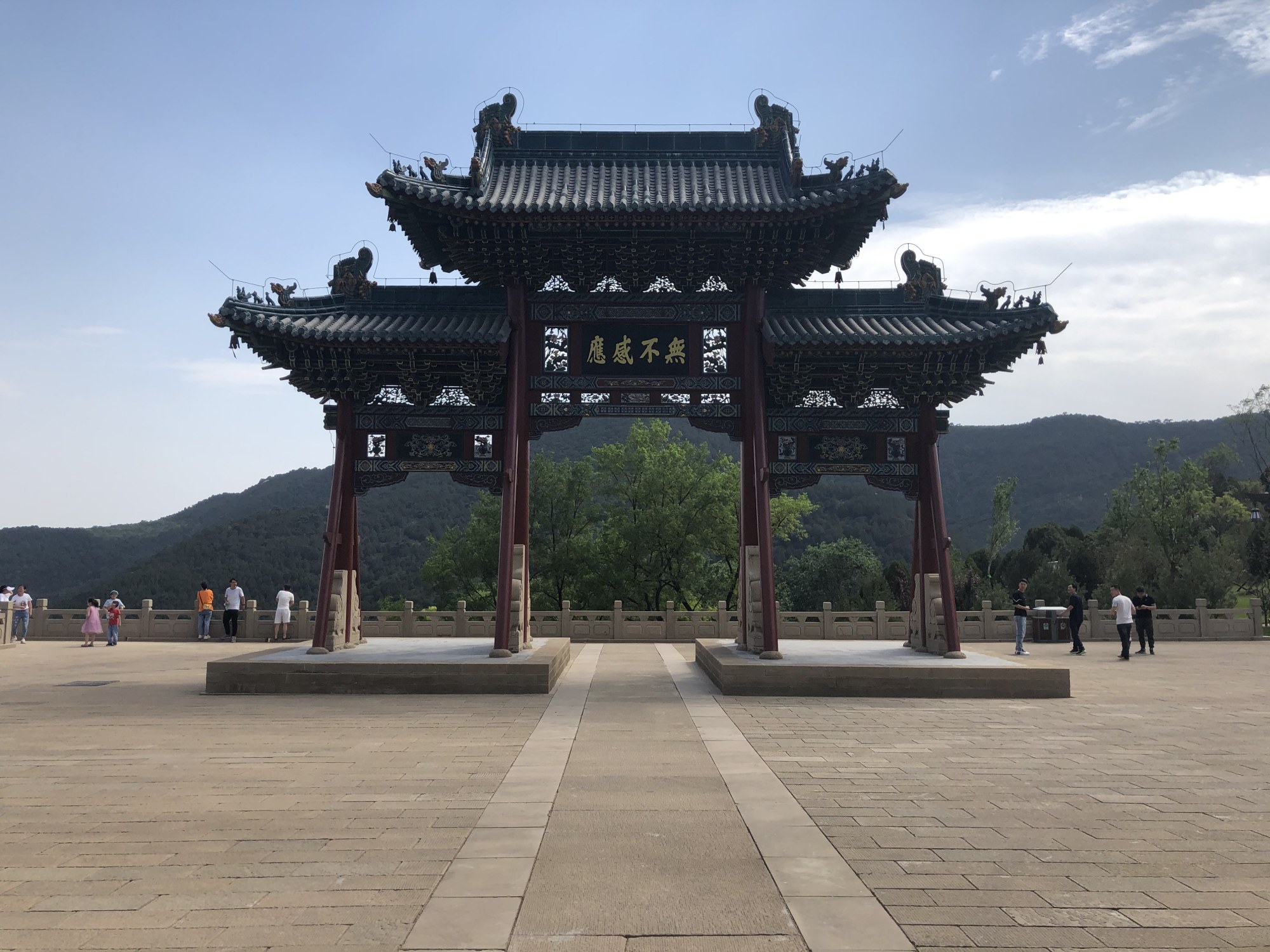 山西太原天龙山景区美景