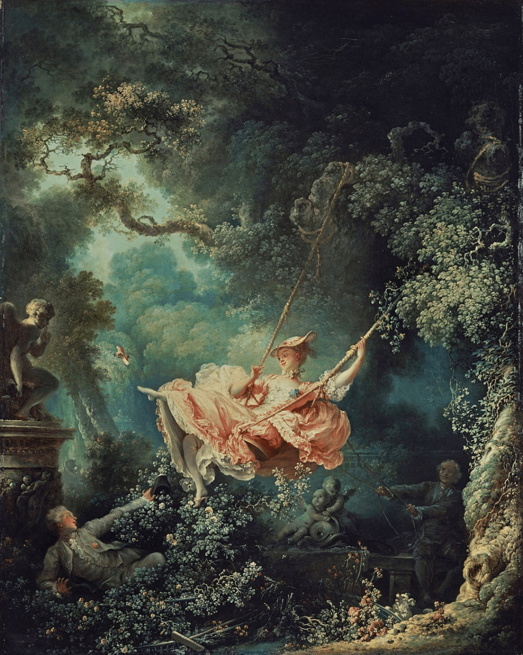 让-奥诺雷·弗拉戈纳尔 jean-honoré fragonard 676767 #绘画