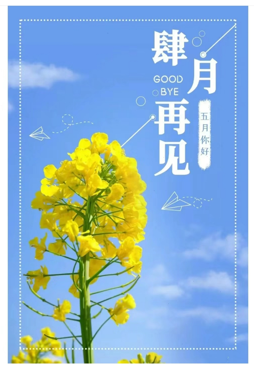 告别美好的春色,去拥抱夏天的风,去拥抱美好的生活,去拥抱美好的你.