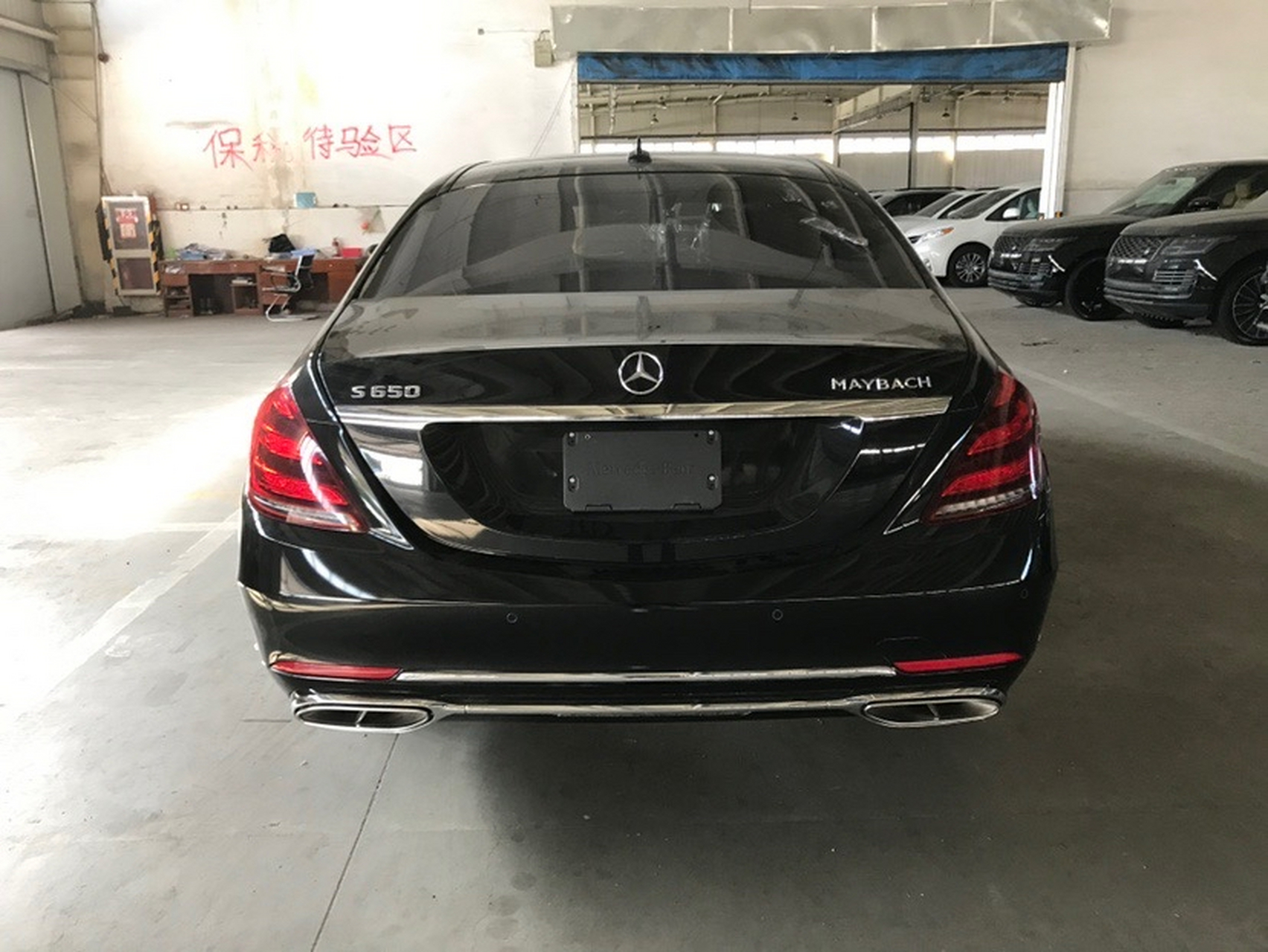 防弹奔驰迈巴赫s650改装