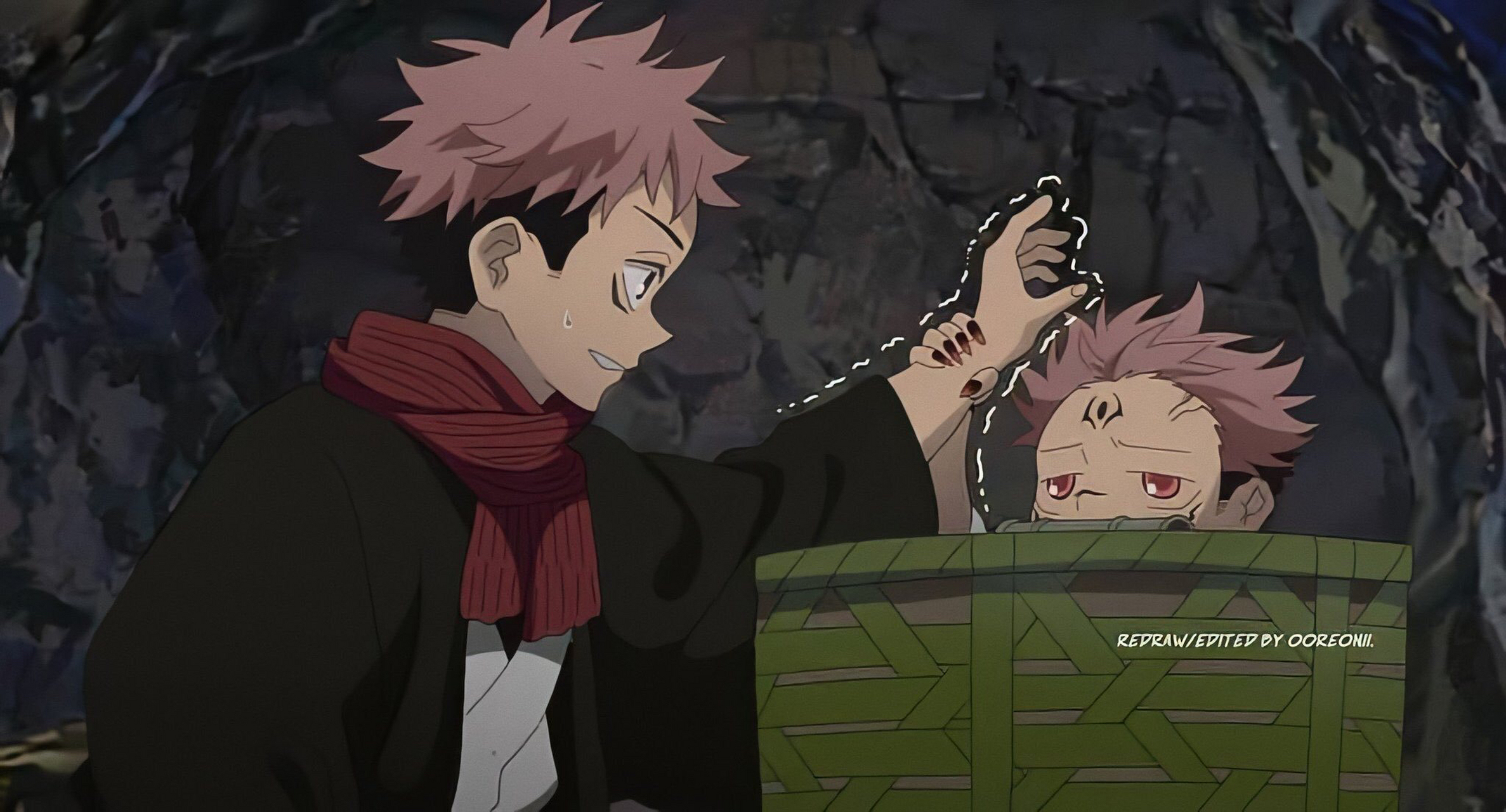 咒术回战# 祢豆子化的两面宿傩,好可爱  twi.jjkcontents