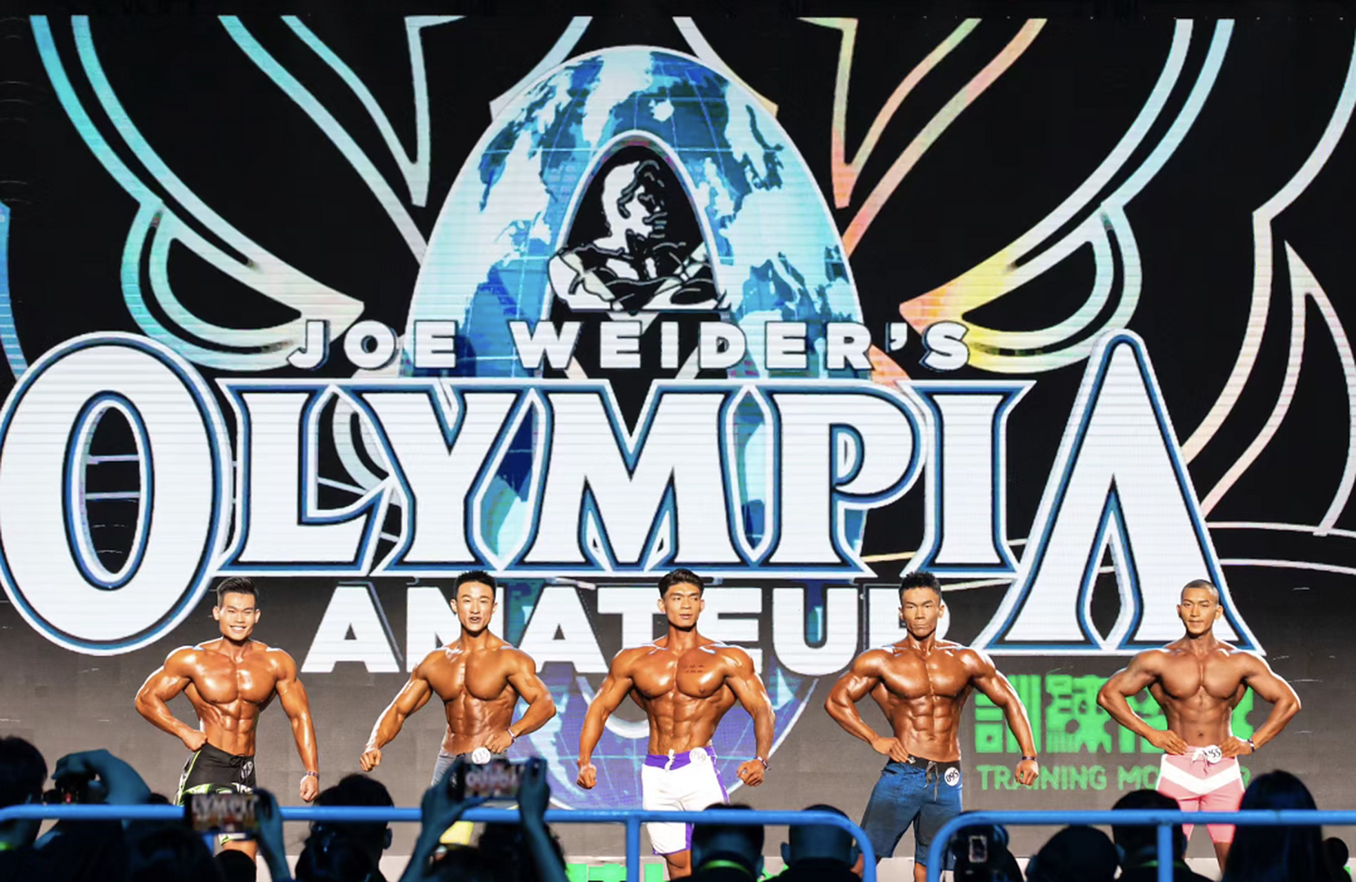 肌肉男模比赛现场#肌肉型男# #健身