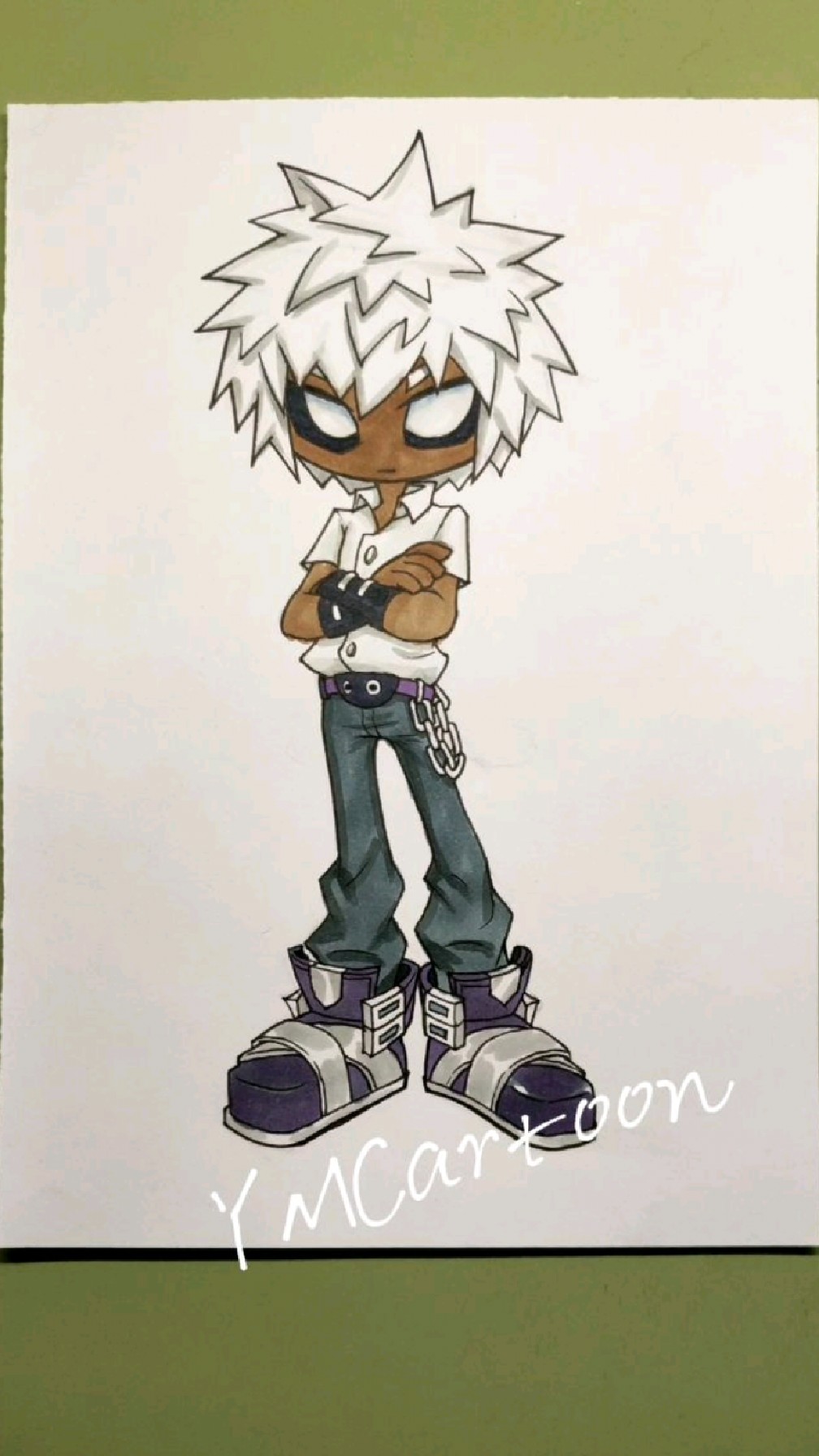 头身玩法画凹凸世界银爵3.5头身的样子.-度小视