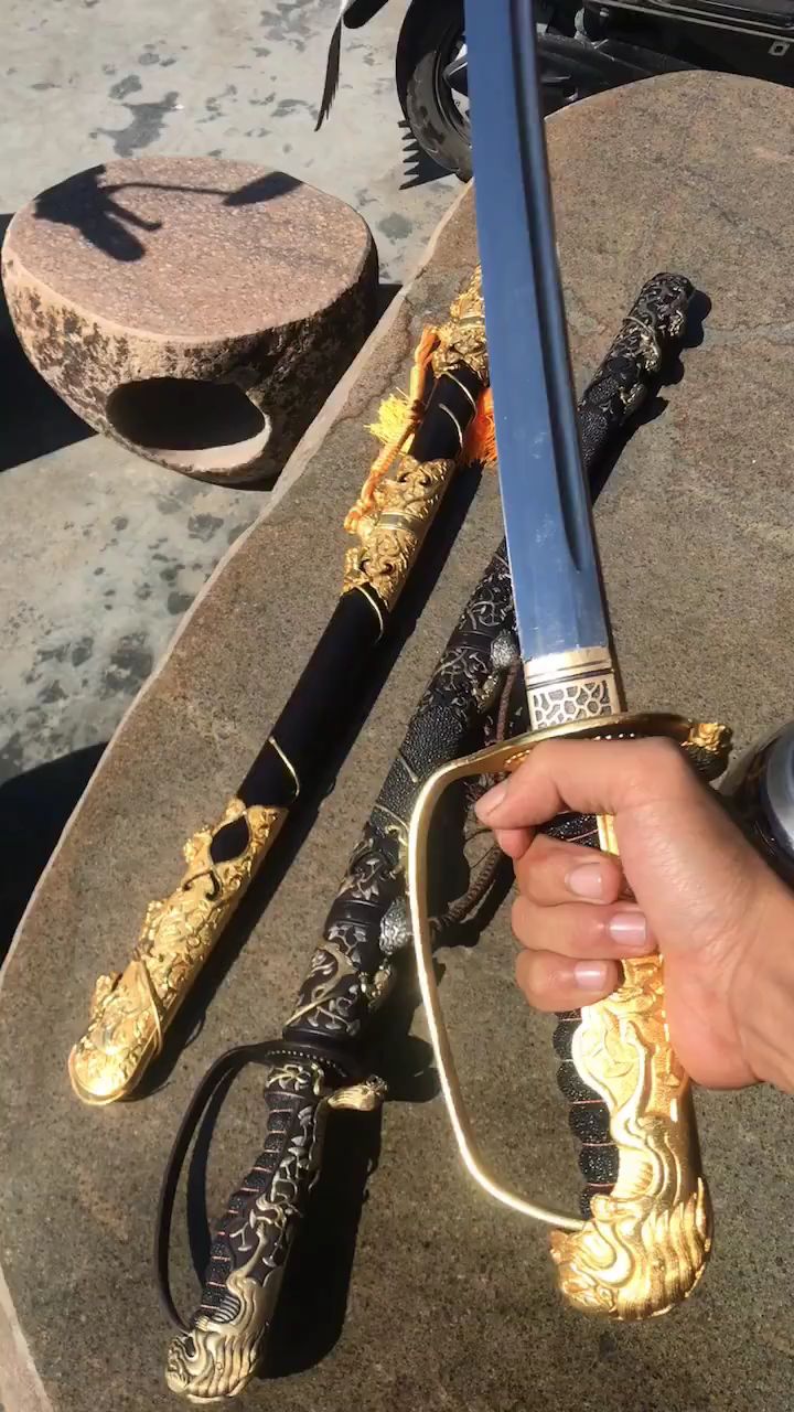 九狮军刀,工艺品,影视道具