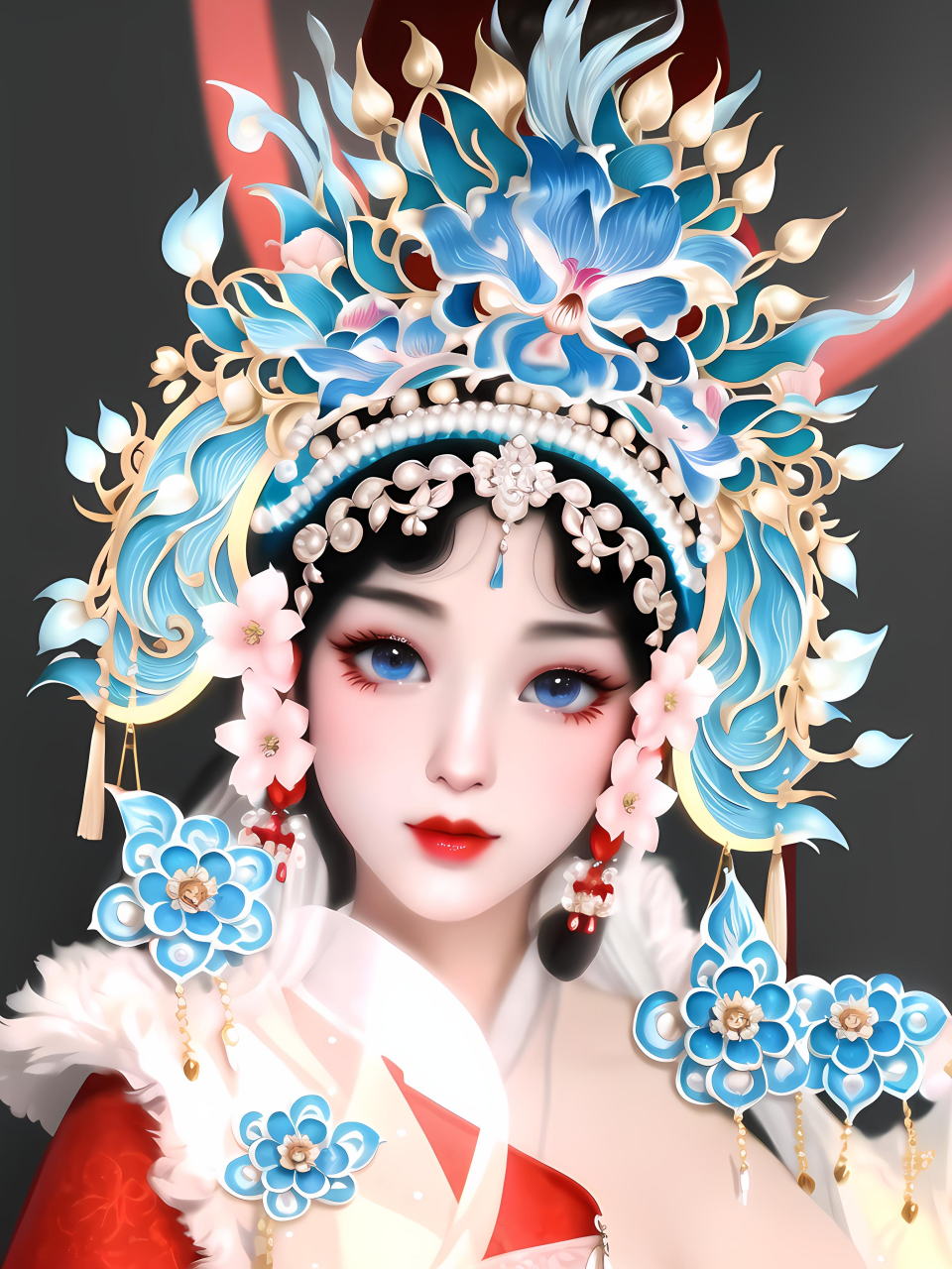 虞姬霸王别姬头像,太美了! 1,兵家胜负,乃是常情.