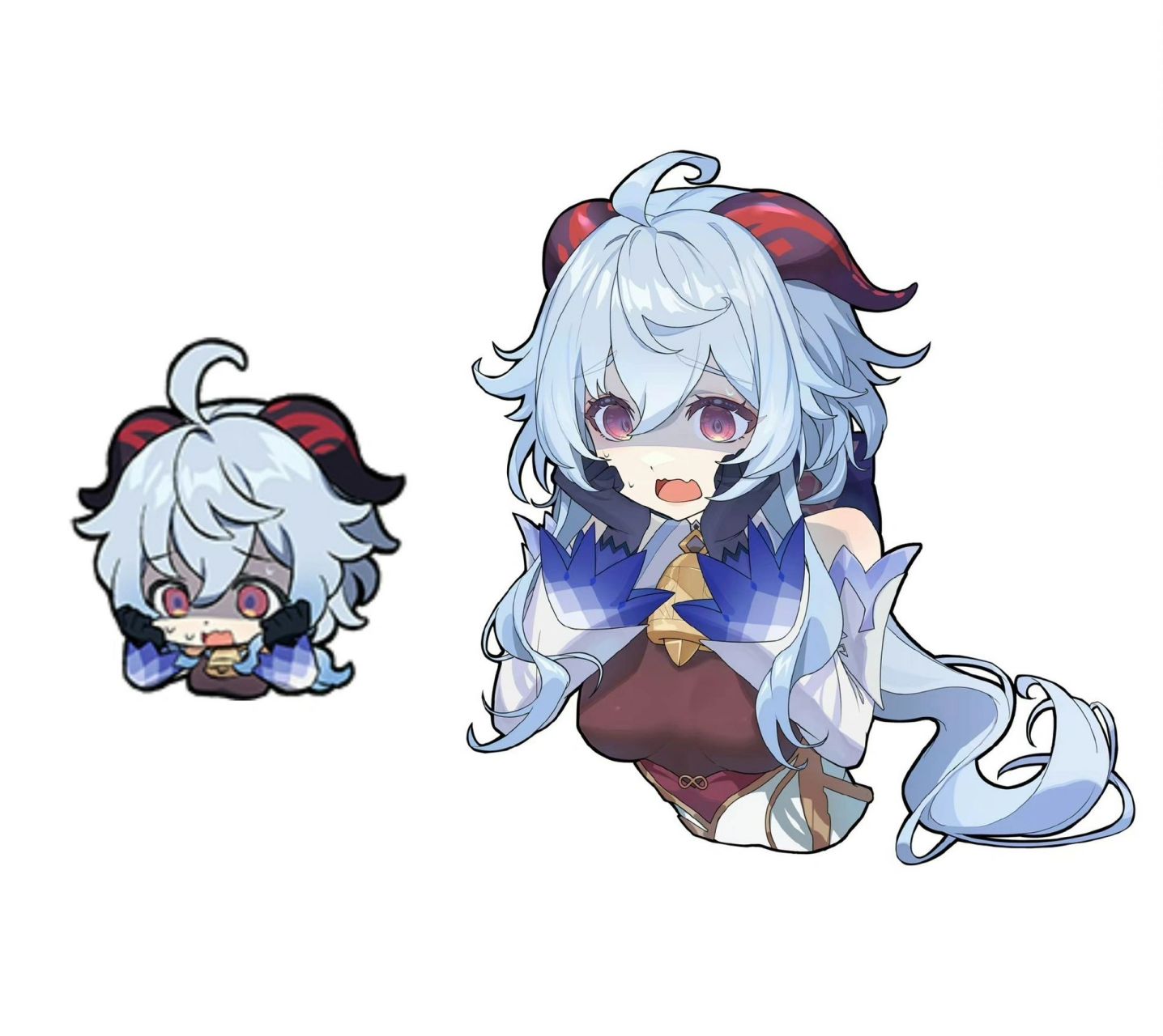 【甘雨】 表情包 作者:mo80_rr