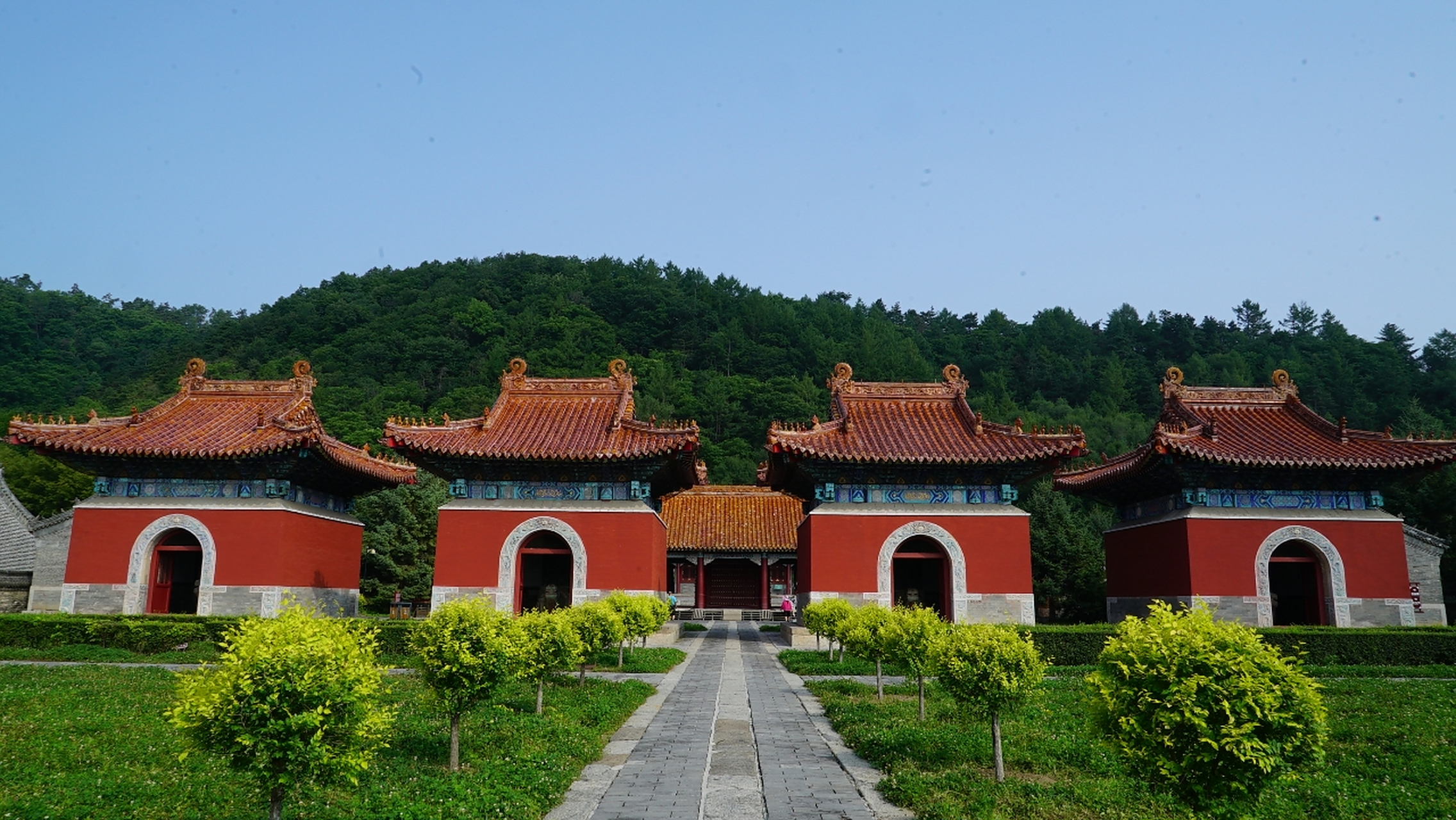 网红打卡地辽宁杠杠滴# 【抚顺市新宾满族自治县——清永陵】 #美好