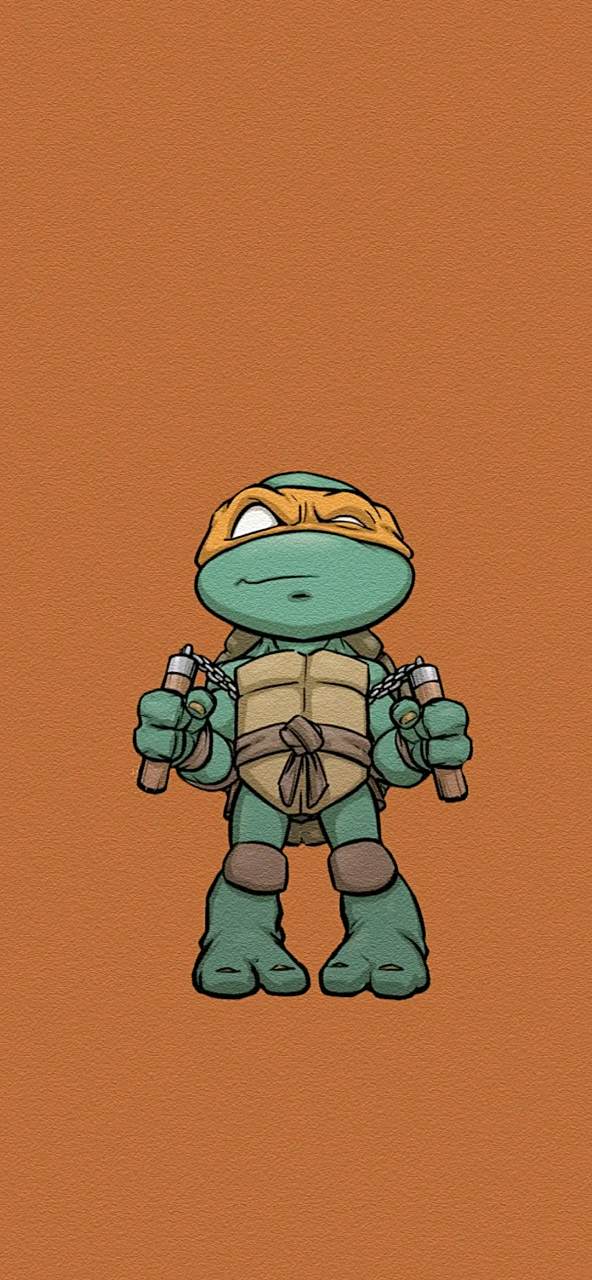 动漫壁纸# #忍者神龟# 忍者神龟萌萌哒天团壁纸套图