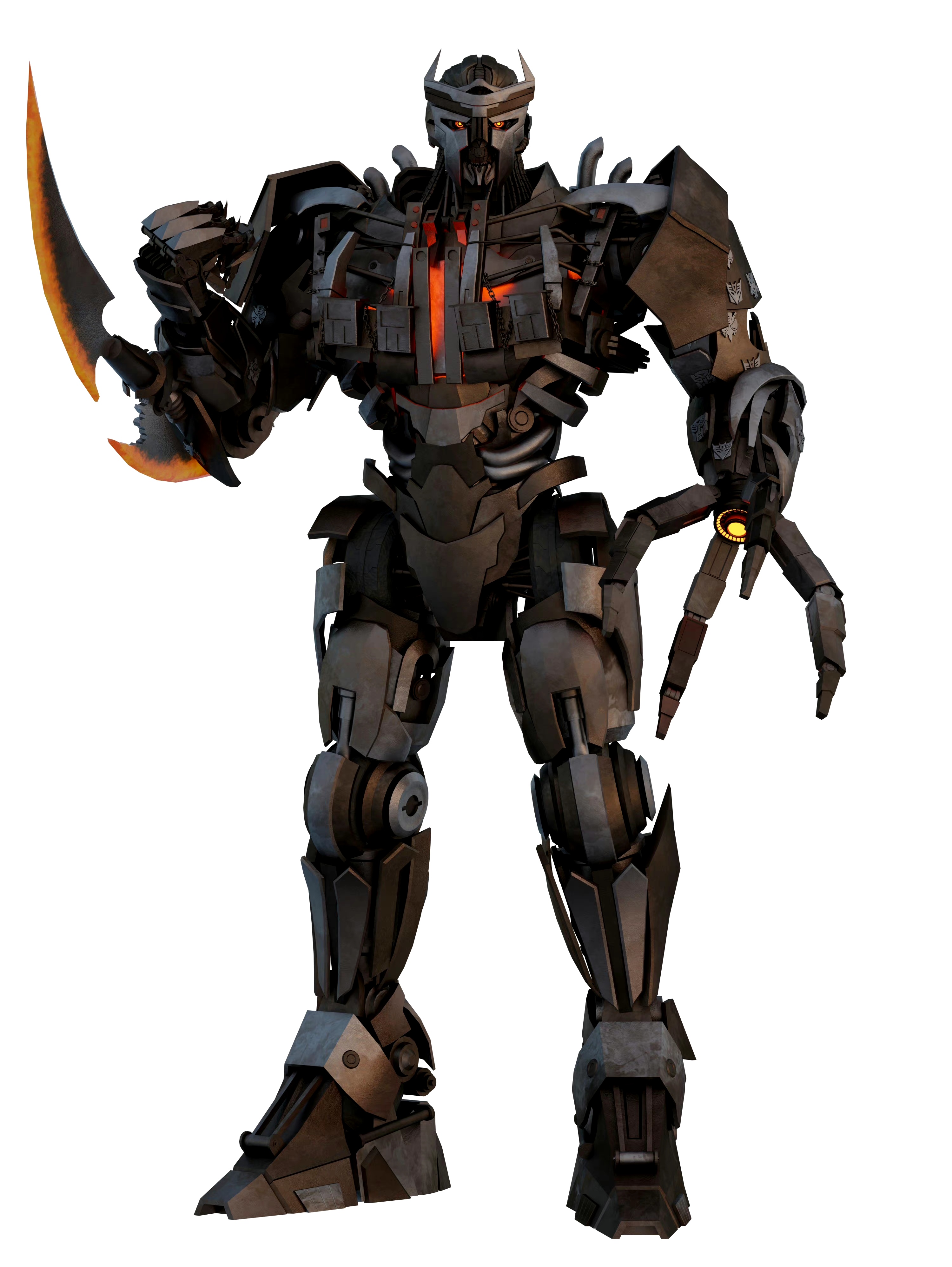 建模欣赏:《变形金刚:超能勇士崛起》天灾建模