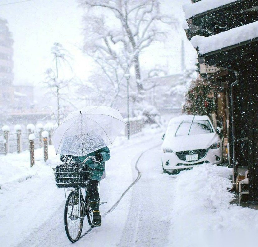 素冰弥泽,白雪依山