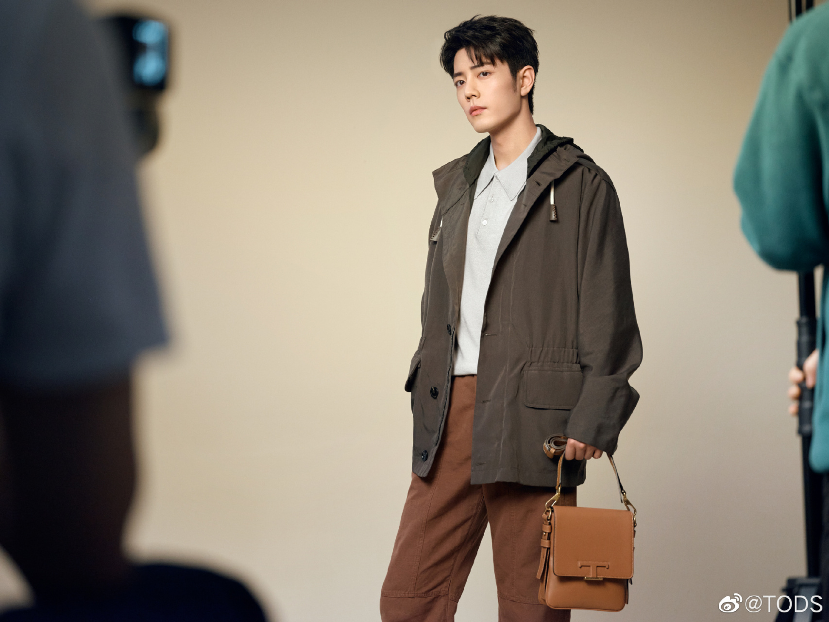 一起走进tods品牌代言人肖战幕后花絮图片[比心][大笑]#肖战