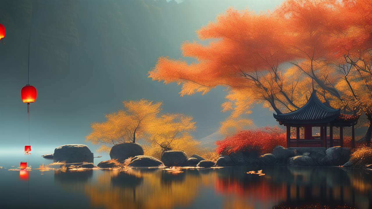 深秋的意境唯美句子