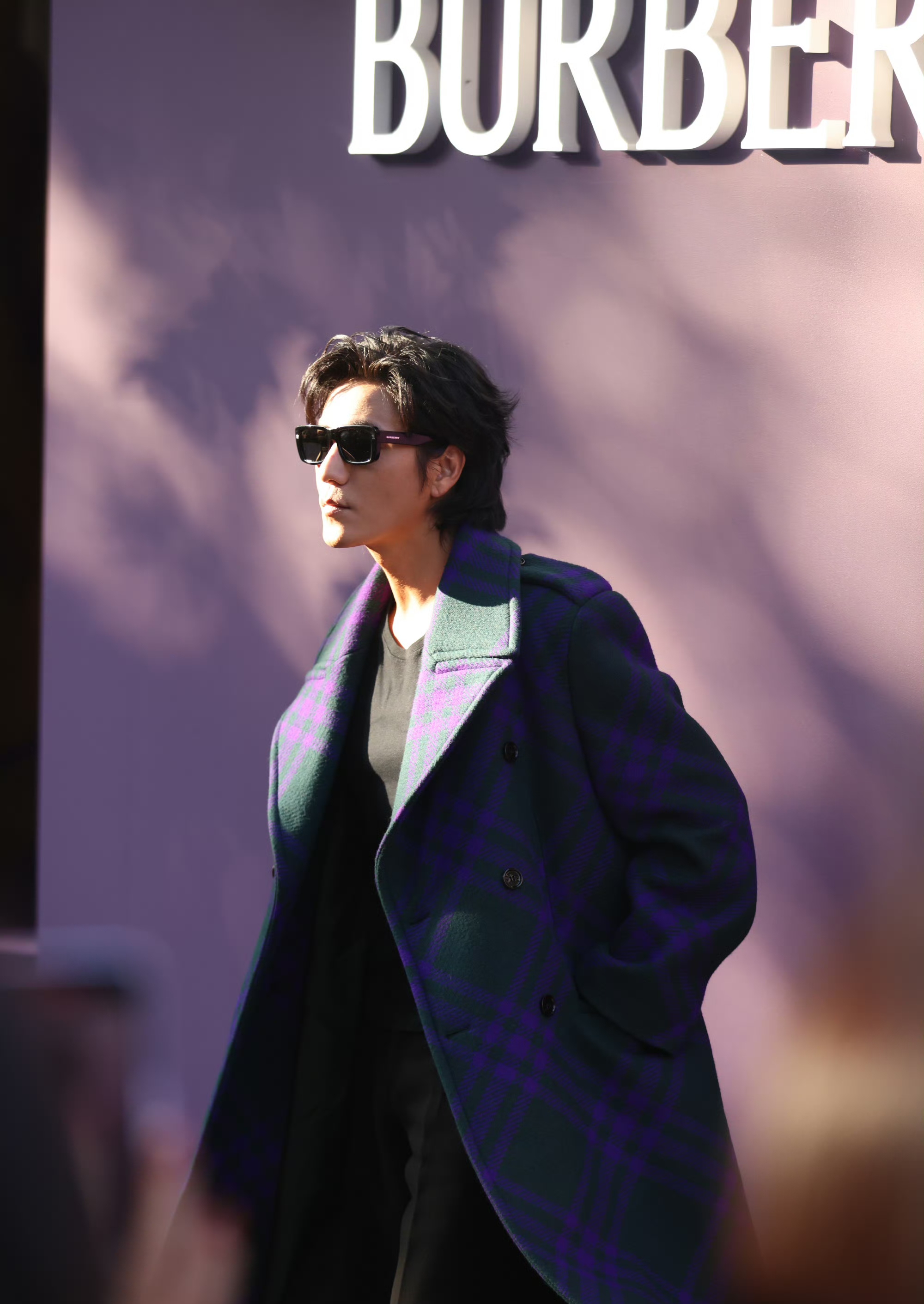 陈坤上海活动状态burberry全球代言人陈坤出席品牌活动对于能打的
