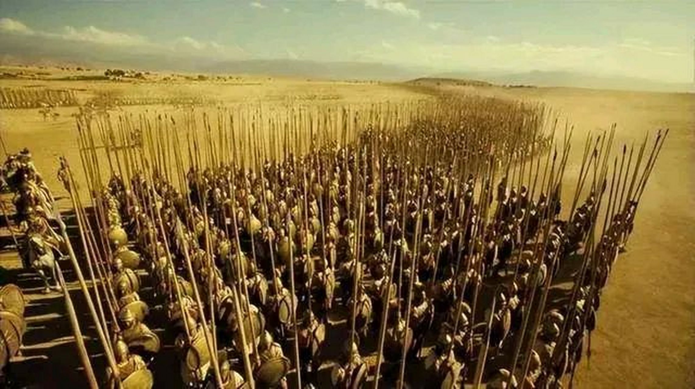 真正的古代军队步兵野战进攻,应该是这样的!