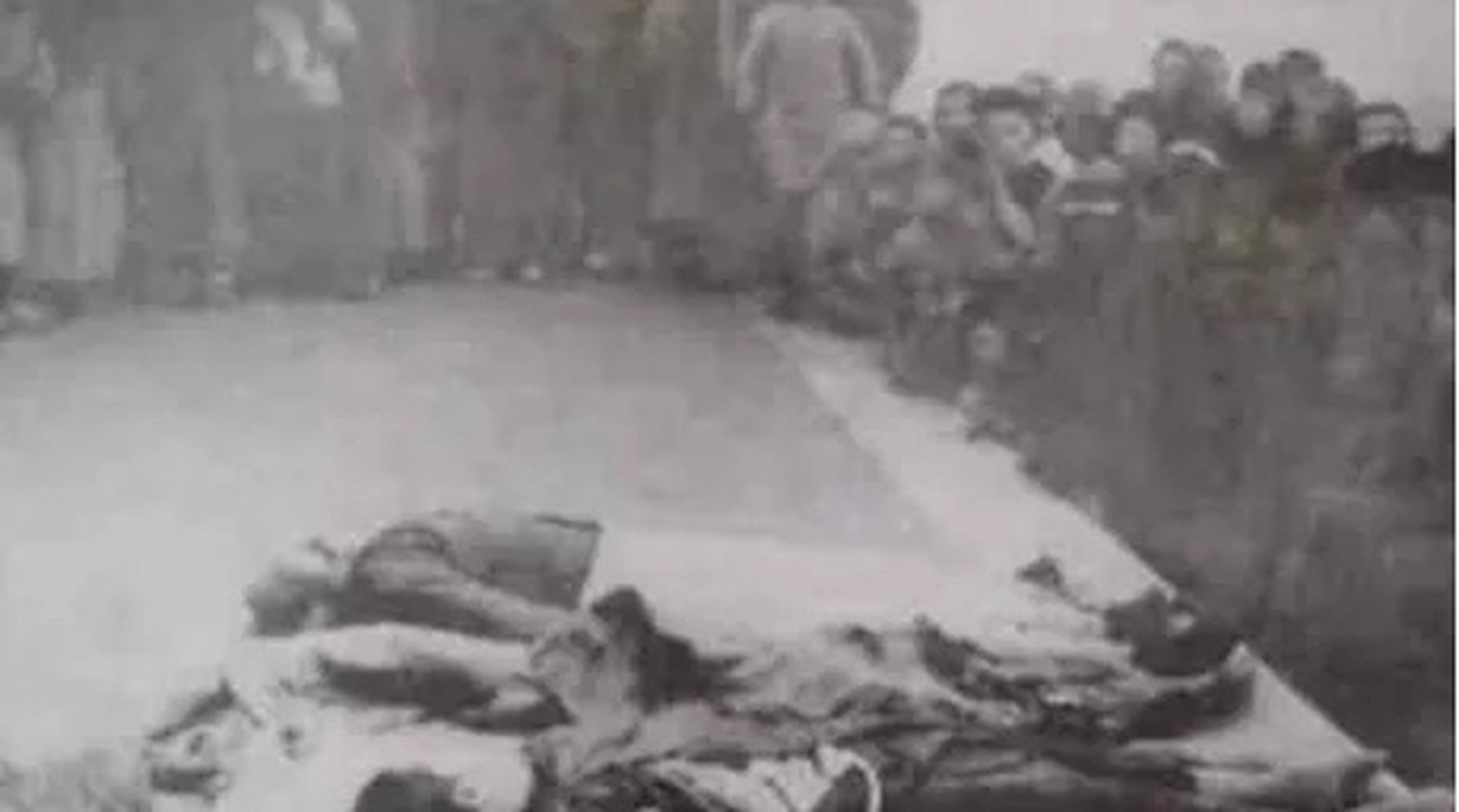 1925年,沈阳郊外,韩淑秀被枪决后,一张罕见的遗容