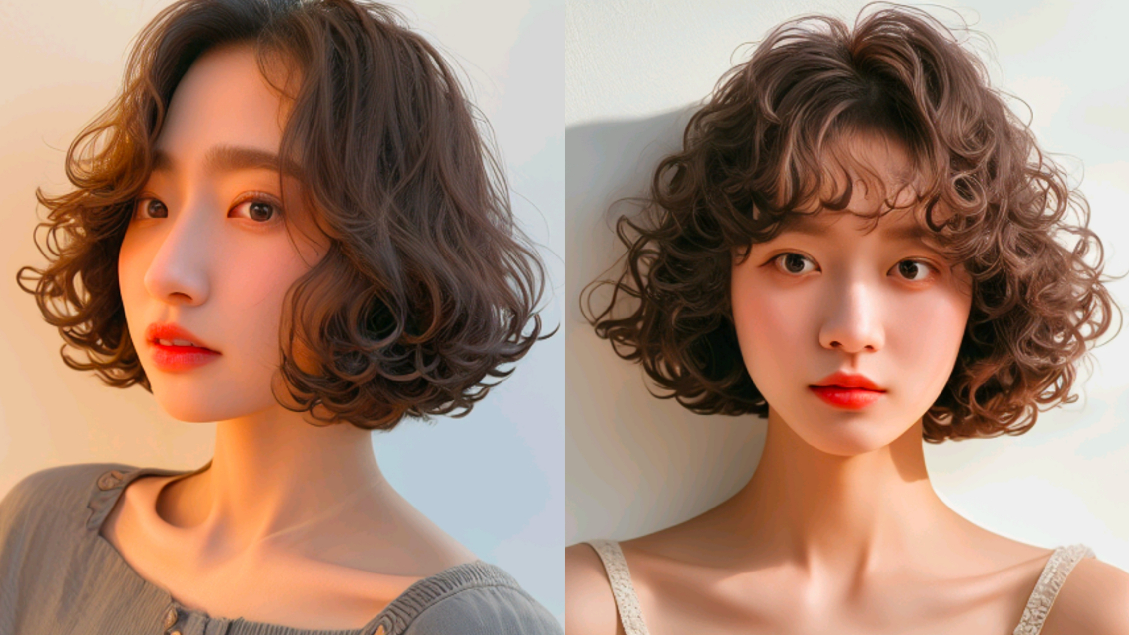 百度秋冬打卡挑战赛#    时尚波波头烫发,让你瞬间变身个性达人!