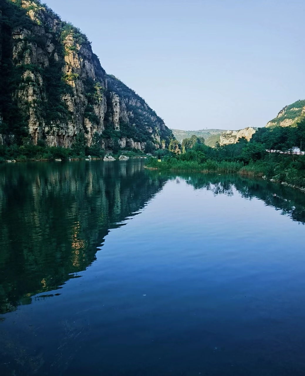 鹤壁有个地方依山傍水被誉为"中原小漓江,北方小桂林",素有"人间仙境