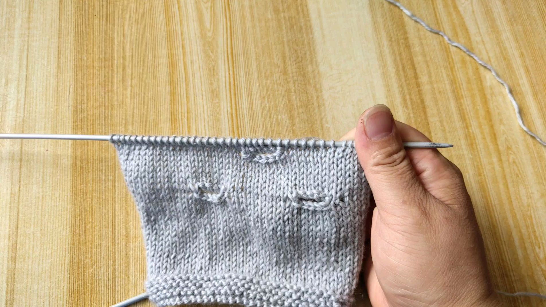 这样编织的毛衣扣眼美观紧致 不出洞洞,值得学习一下