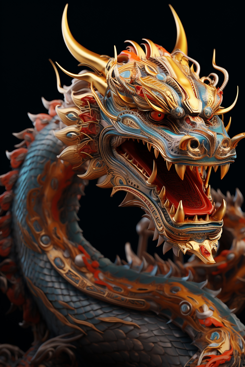 龙头94#ai绘画# #壁纸# #头像