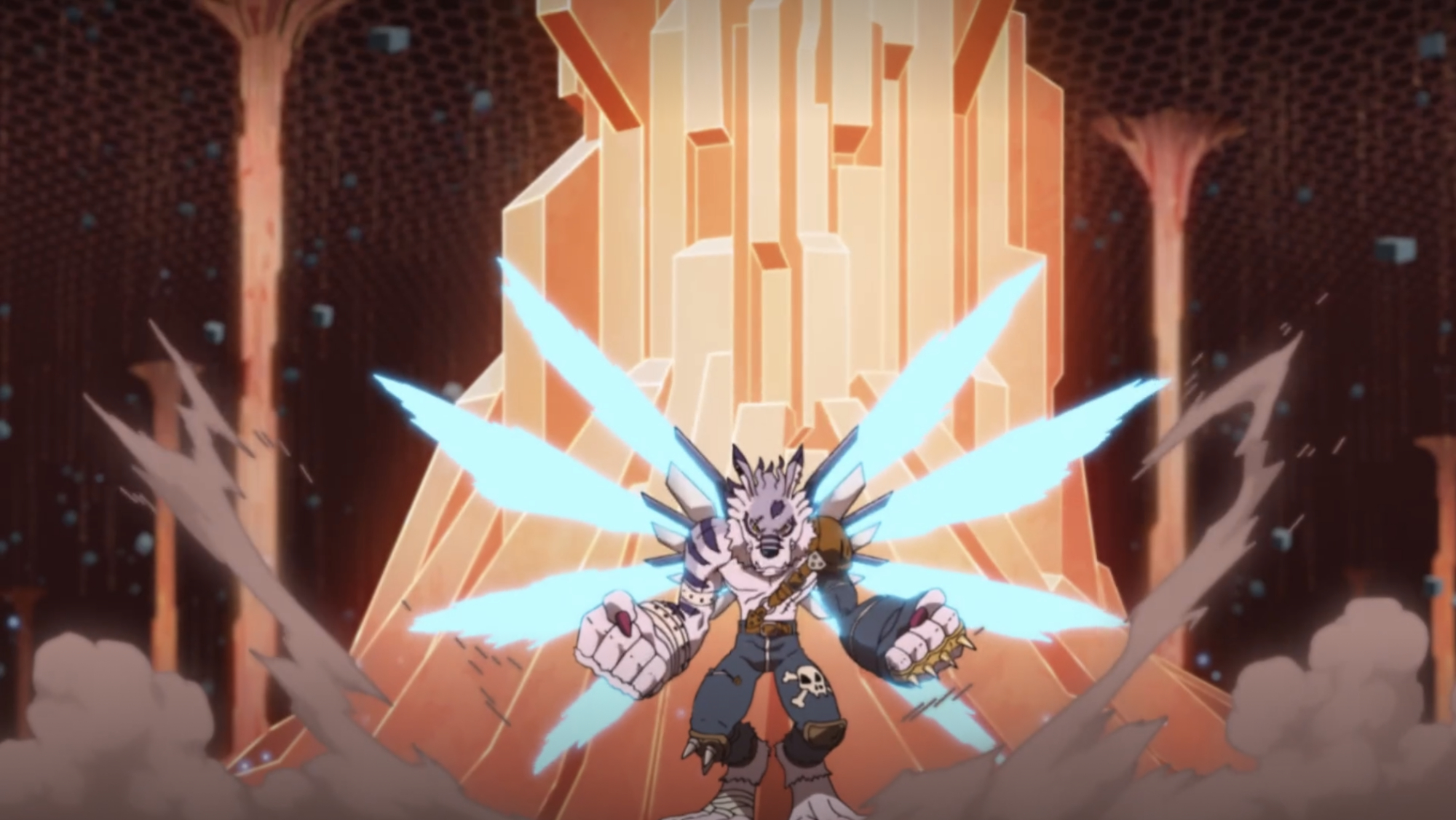 新数码宝贝,兽人加鲁鲁武装钢化,恶魔兽也有"神圣计划"?