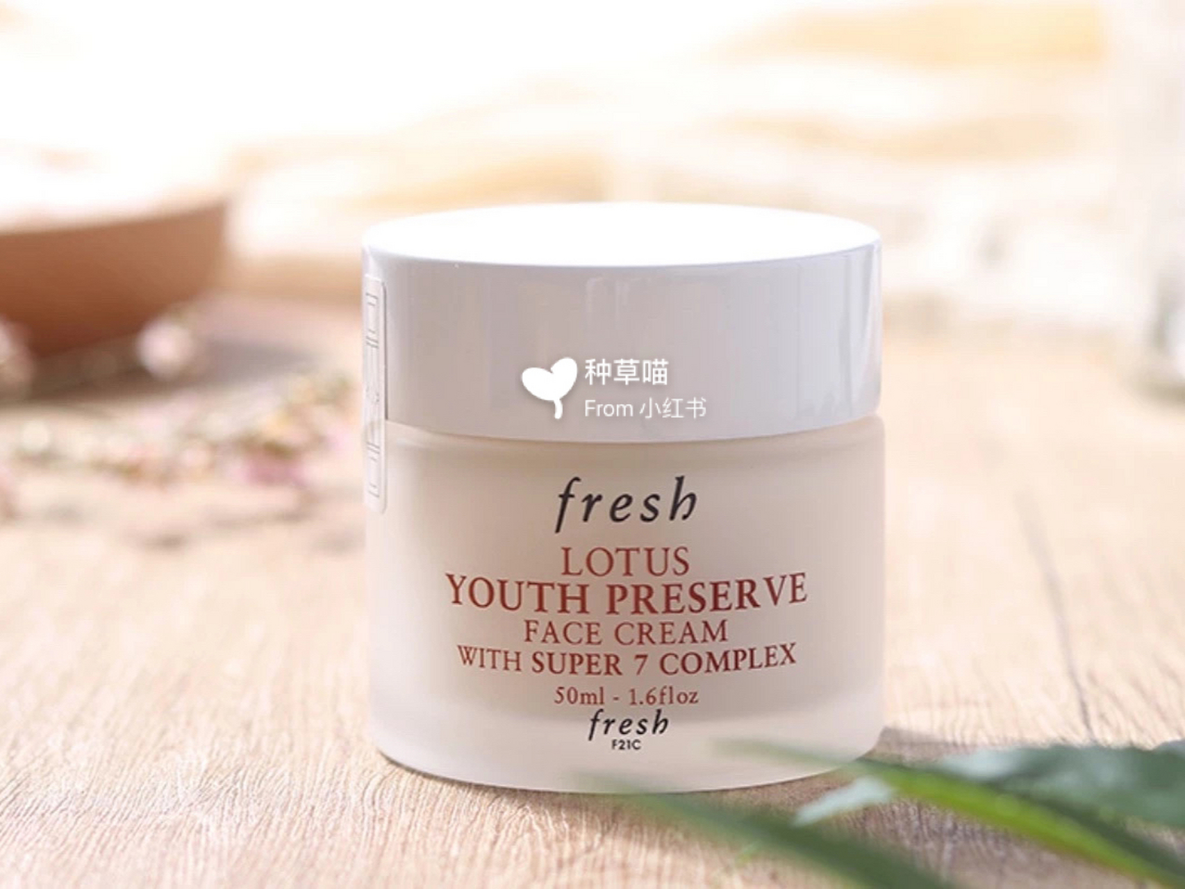 法国fresh馥蕾诗睡莲莲花滋润面霜 50ml 推荐理由:滋润,活颜紧致,舒缓